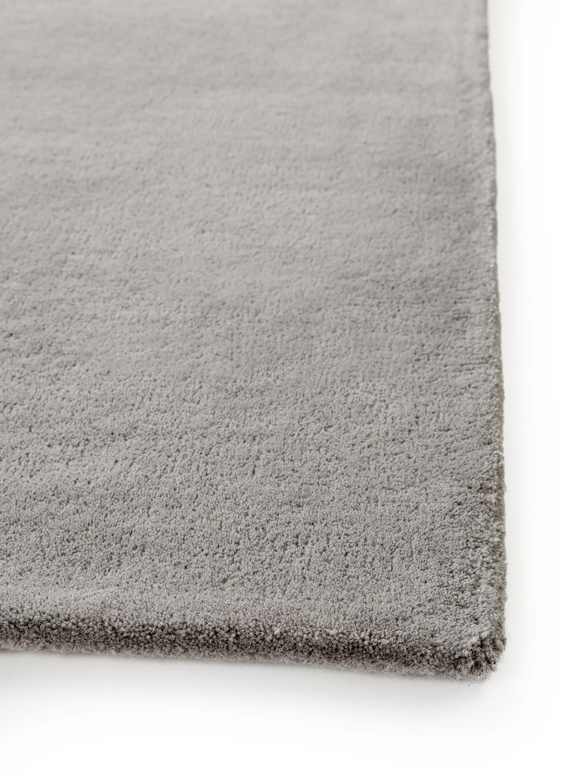 Wool Rug Bent Grey
