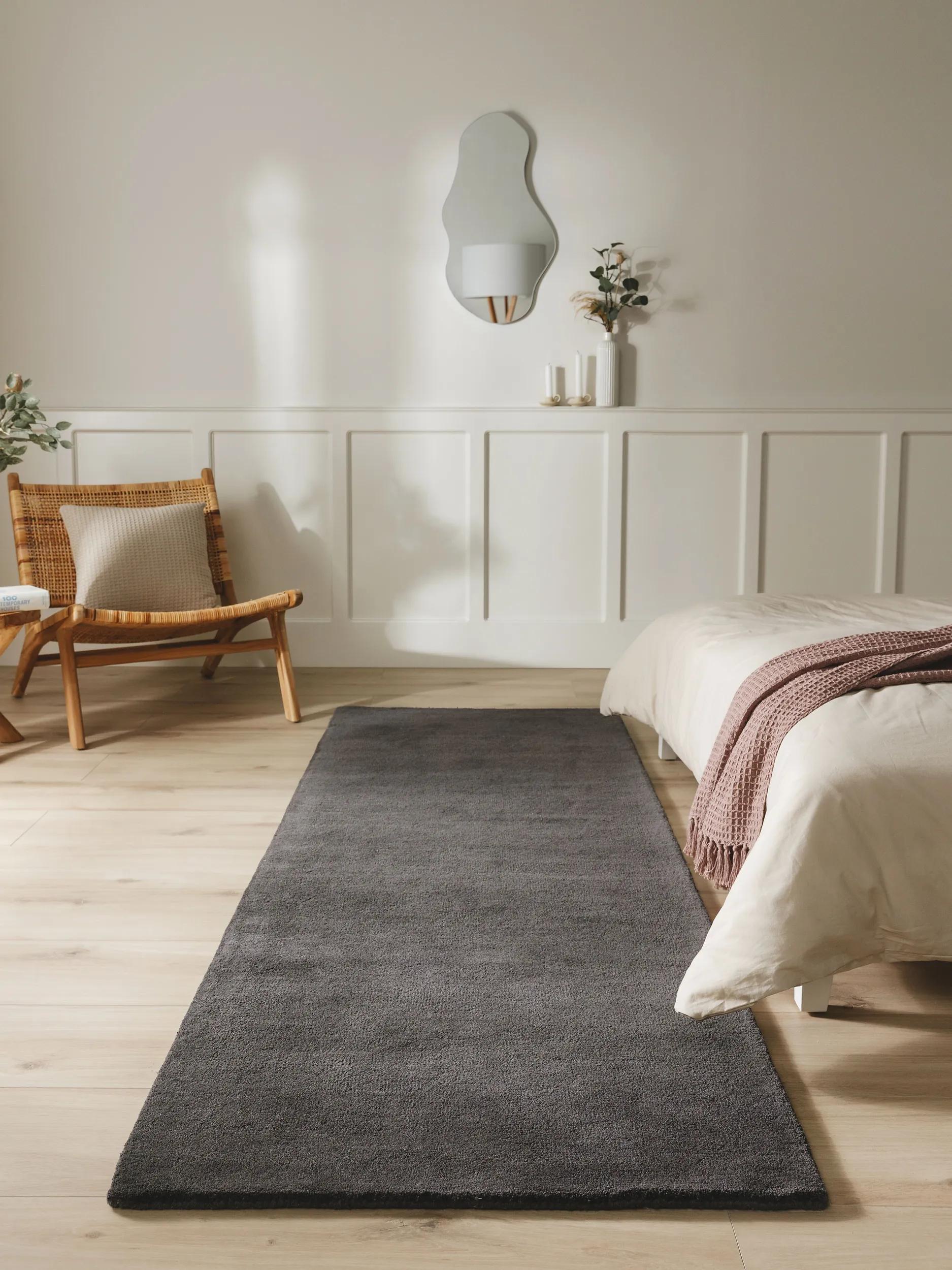 Wool Runner Bent Charcoal