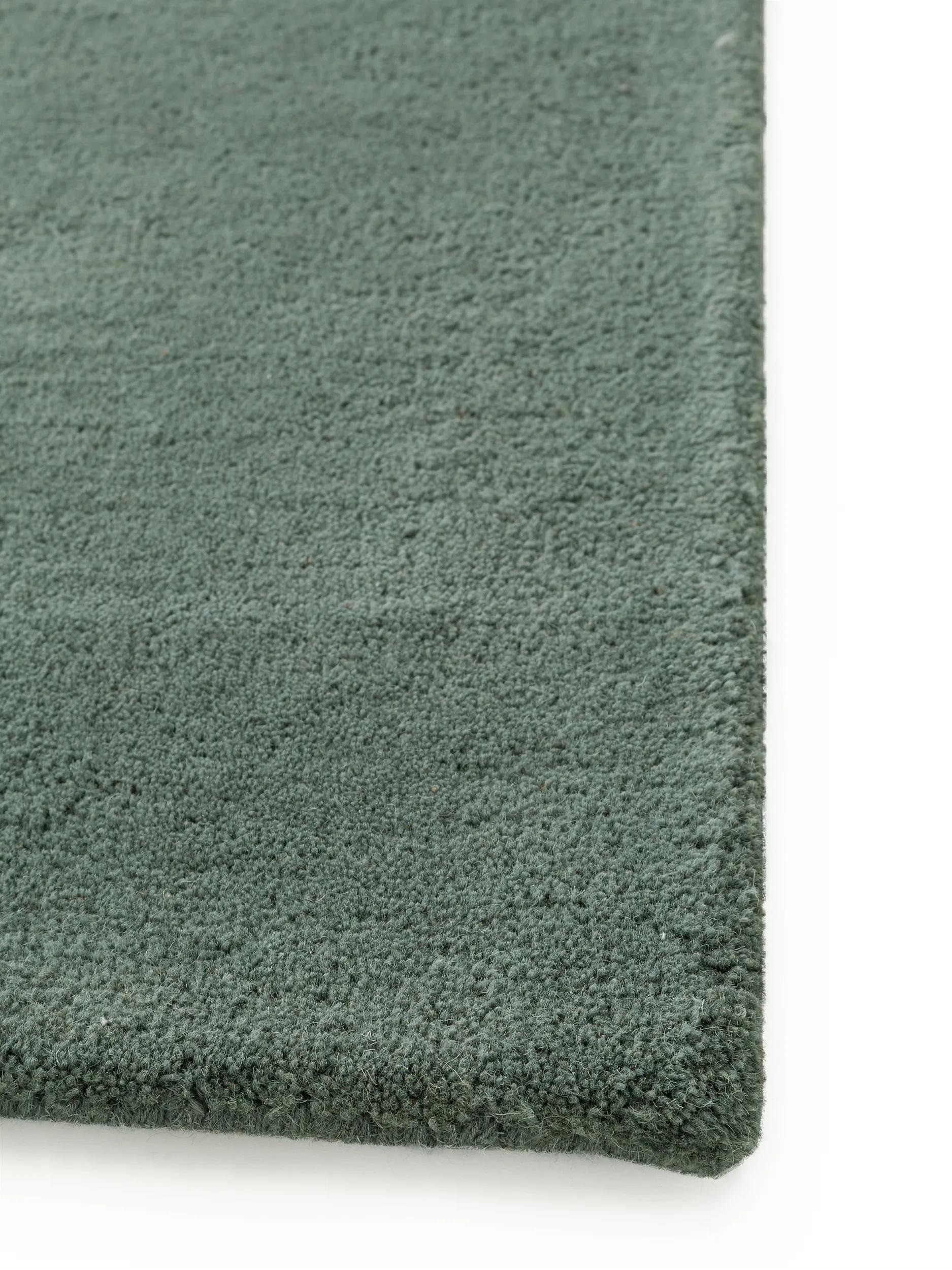 Wool Rug Bent Green