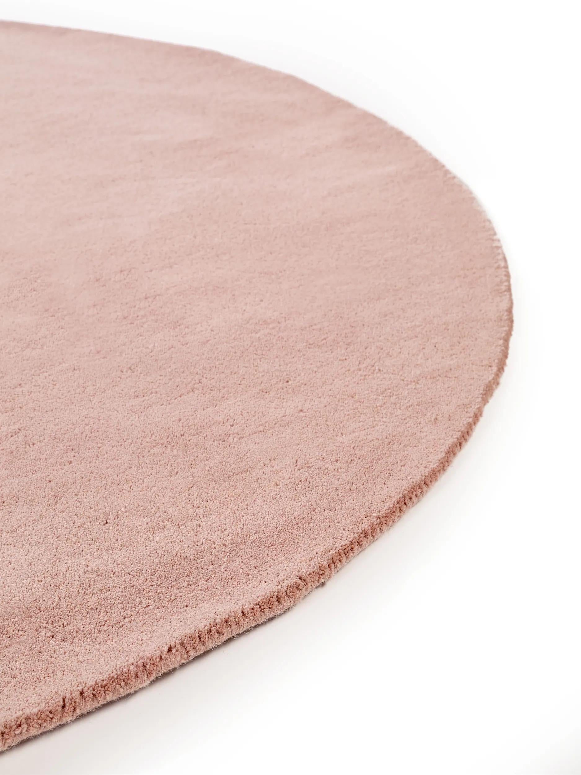 Wool Rug Bent Rose