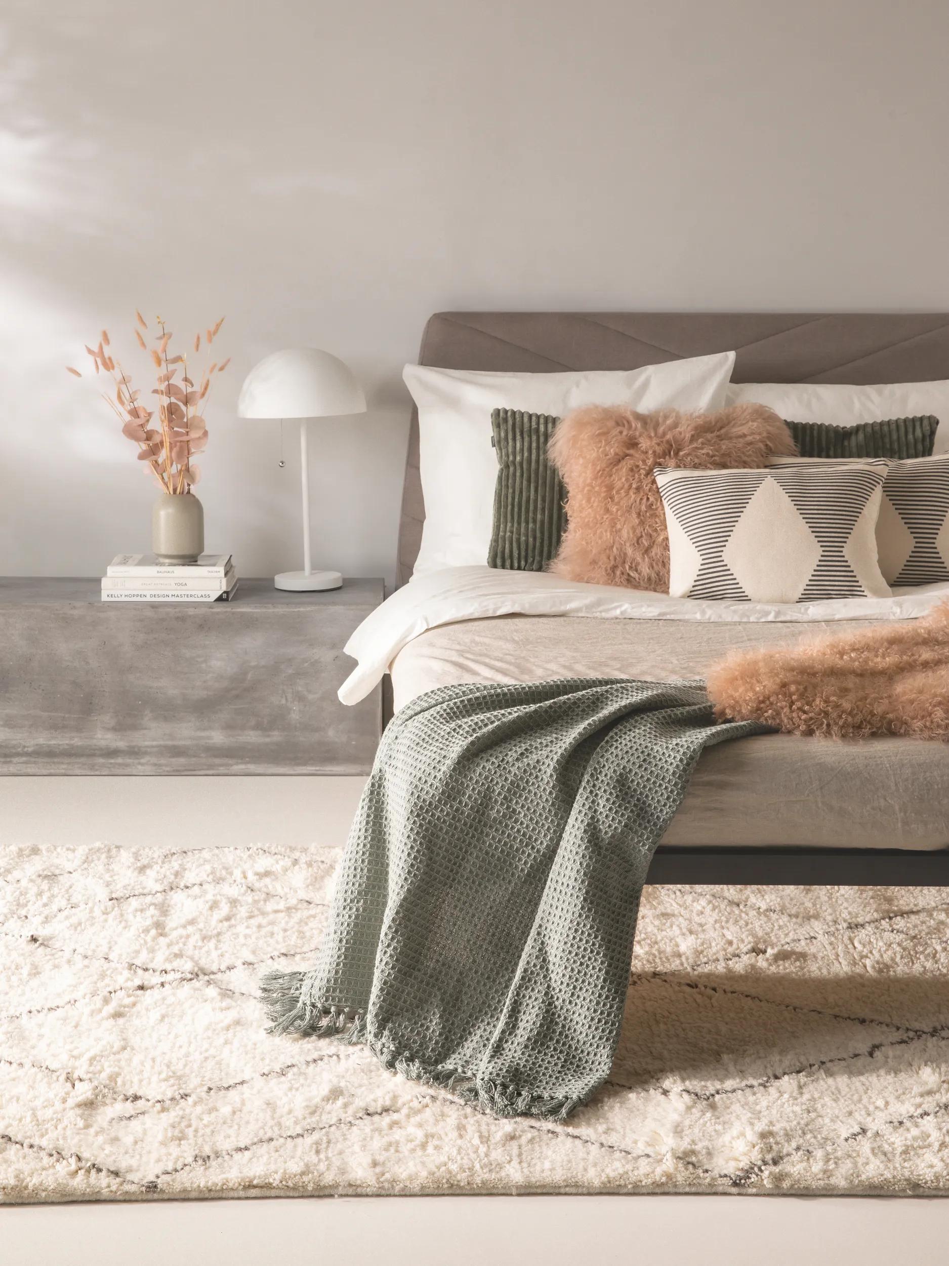 Wool rug Beppo Beige