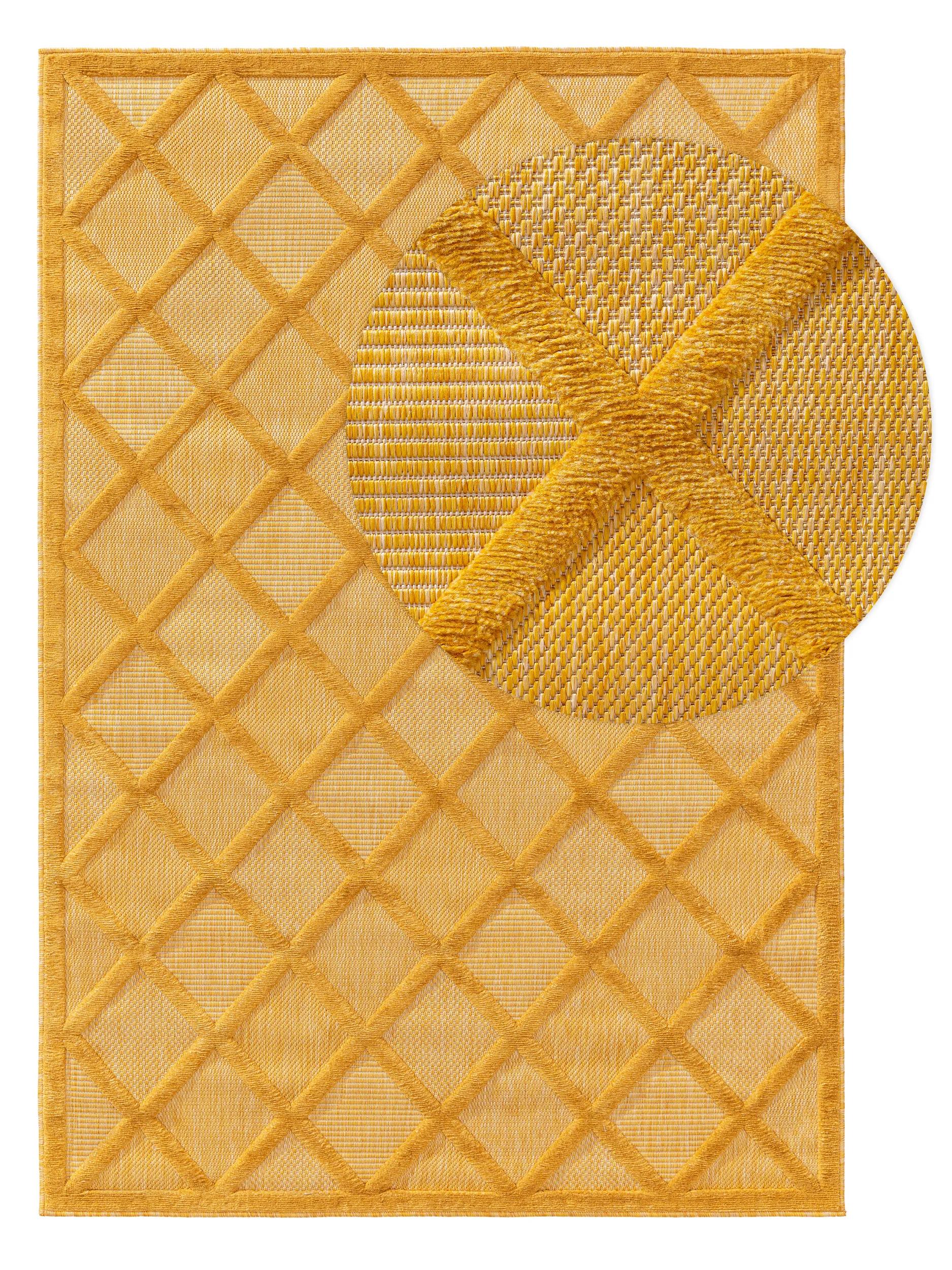 In- & Outdoor Rug Bonte Yellow