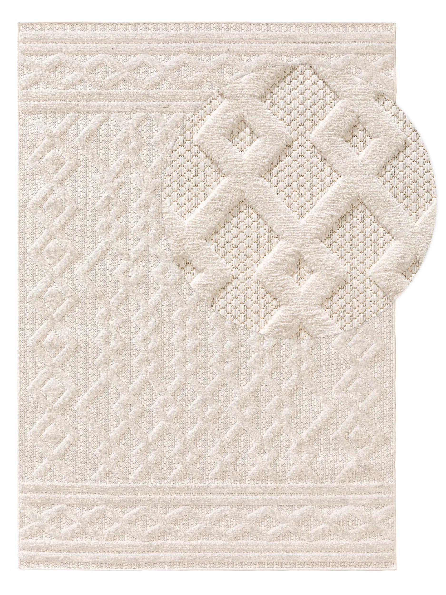 In- & Outdoor Rug Bonte Cream