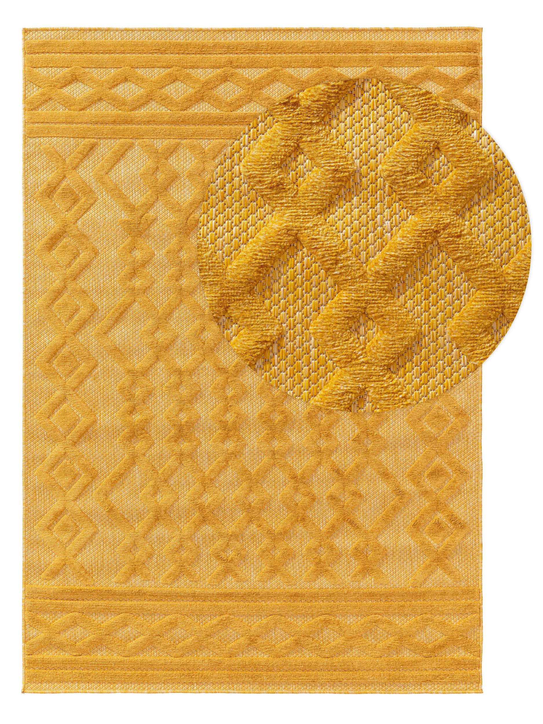 In- & Outdoor Rug Bonte Yellow