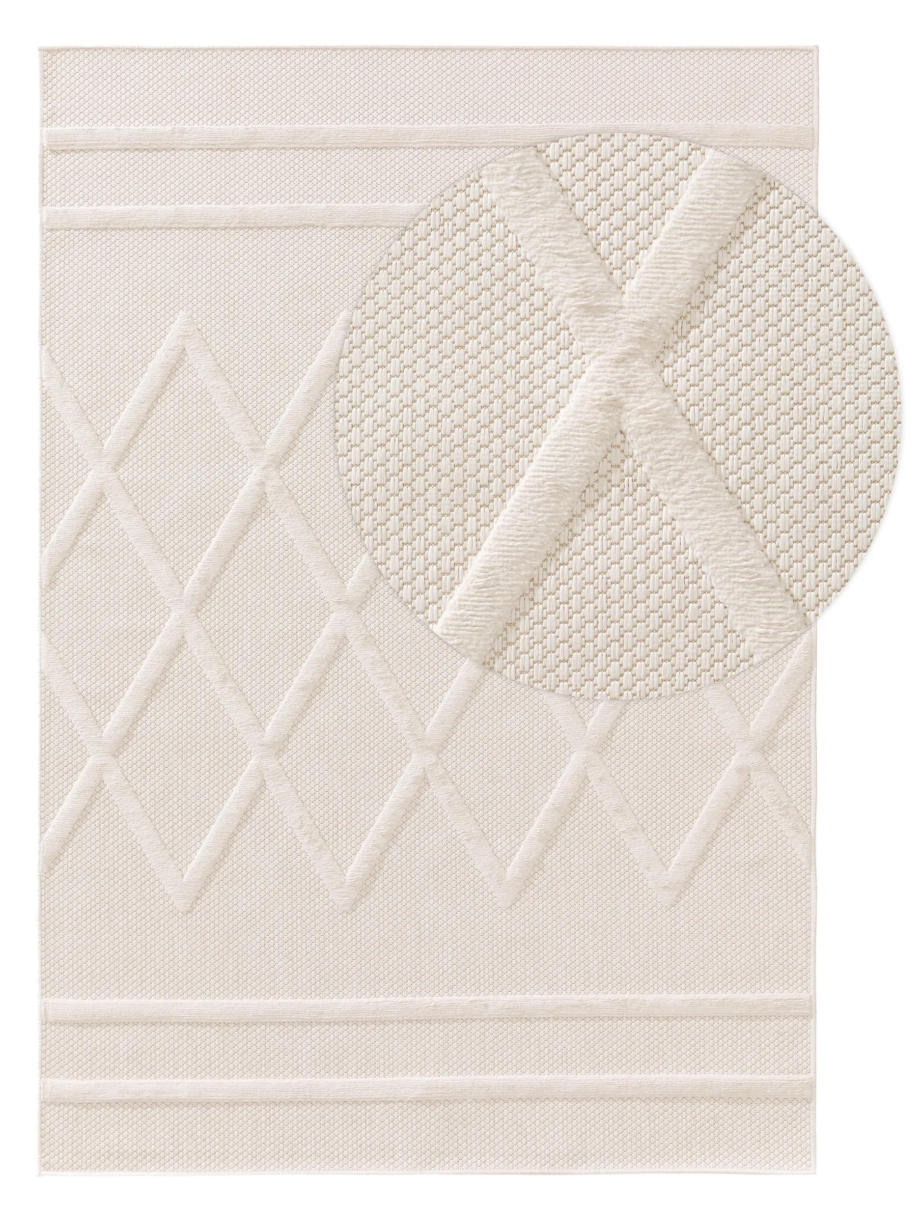 In- & Outdoor Rug Bonte Cream