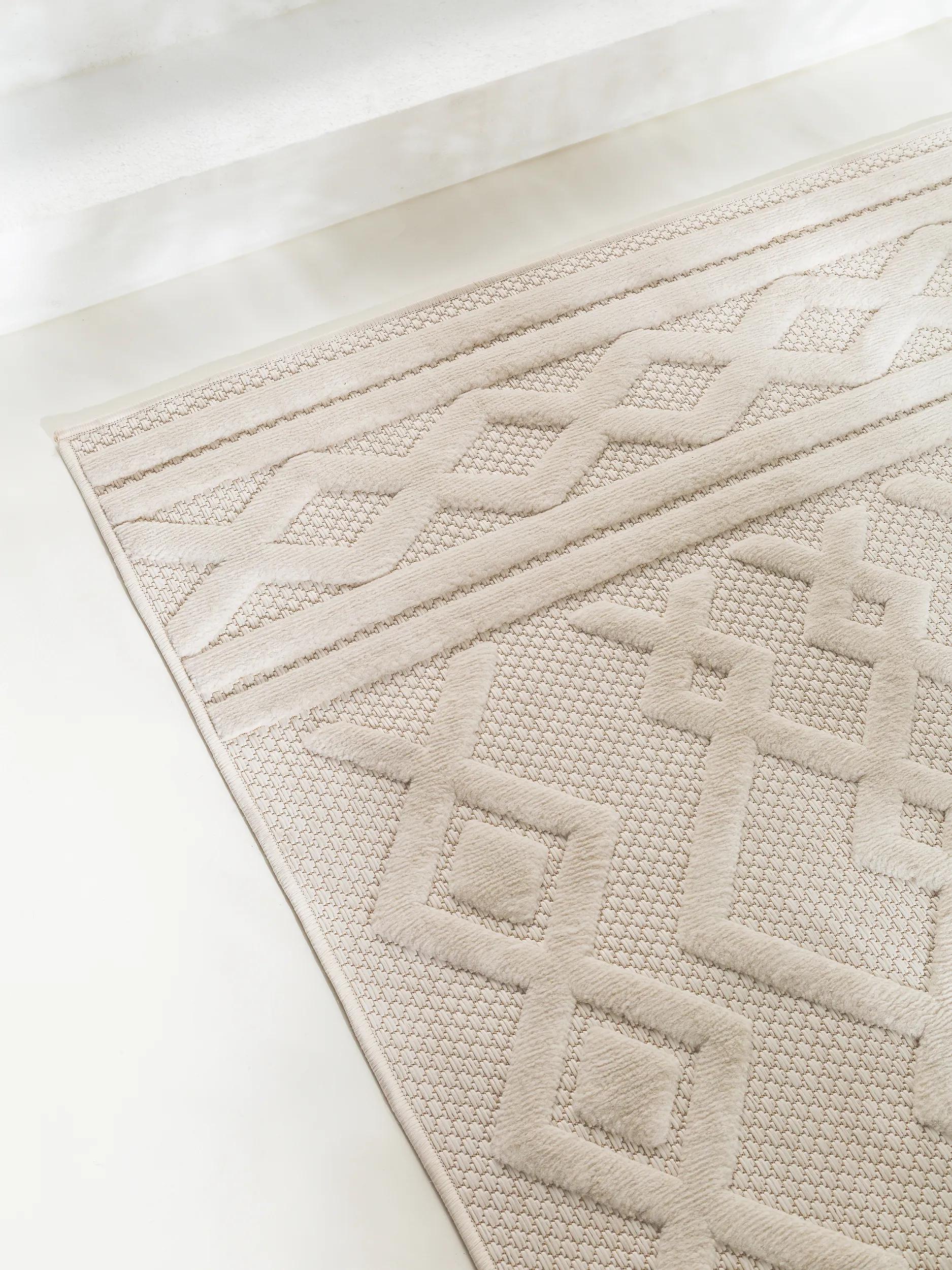 In- & Outdoor Rug Bonte Cream