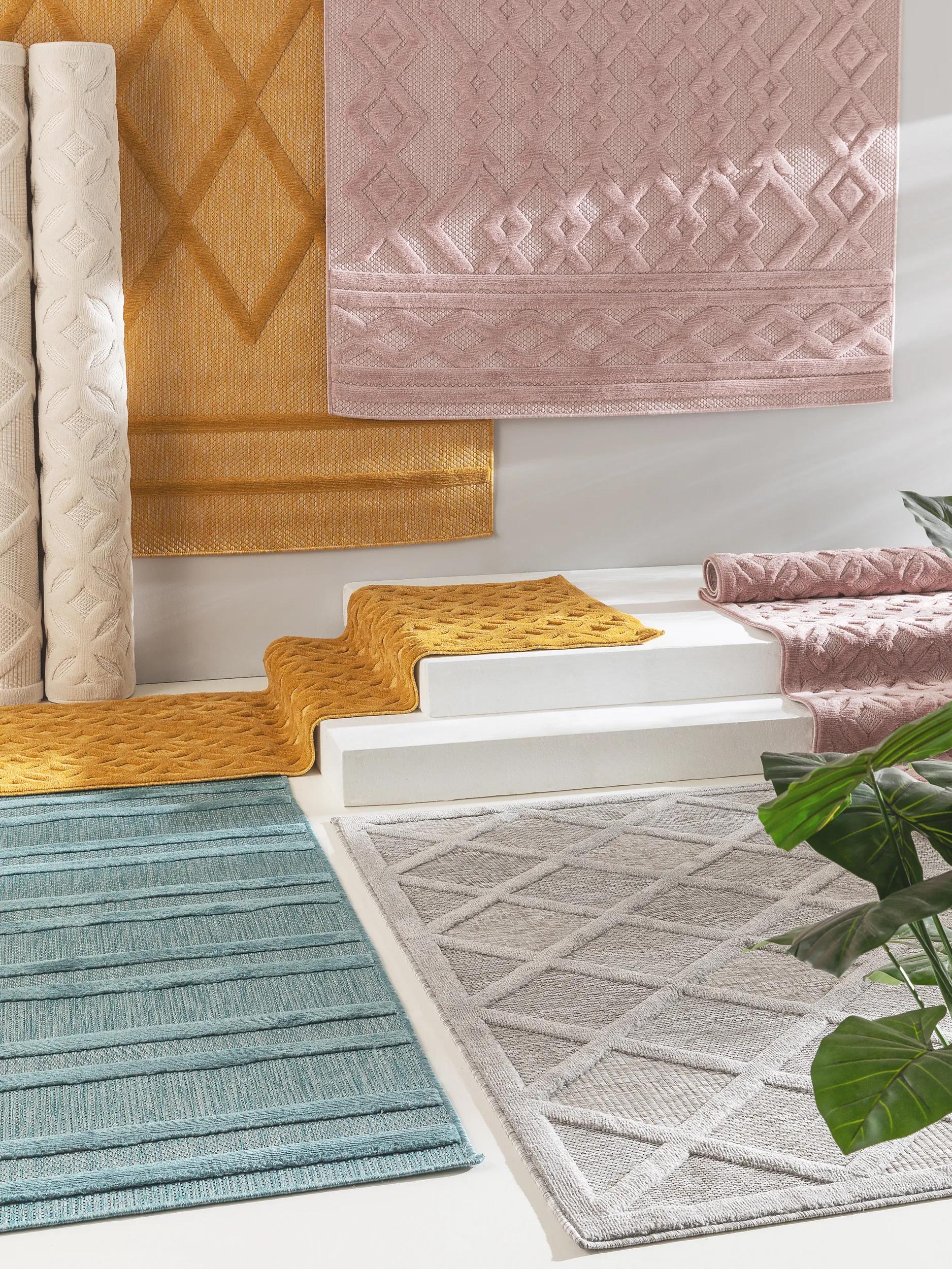 In- & Outdoor Rug Bonte Yellow