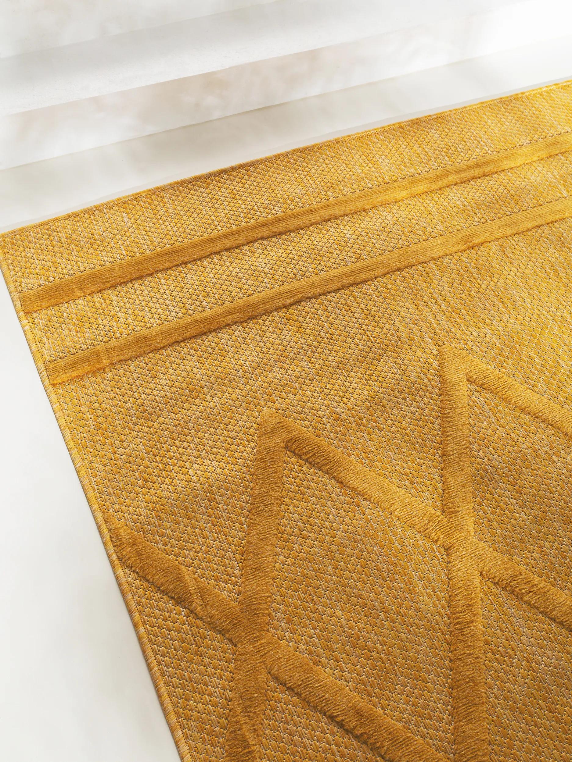 In- & Outdoor Rug Bonte Yellow