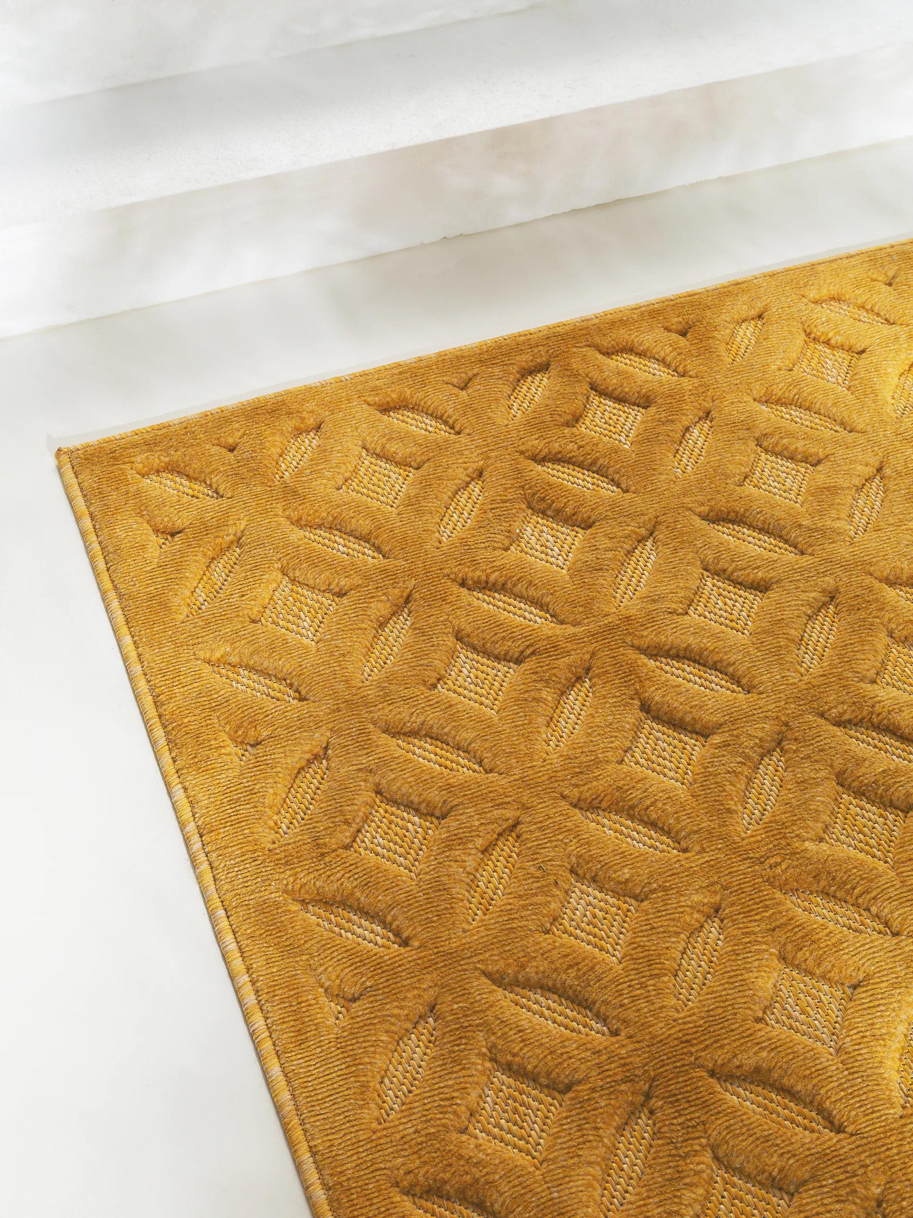 In- & Outdoor Rug Bonte Yellow