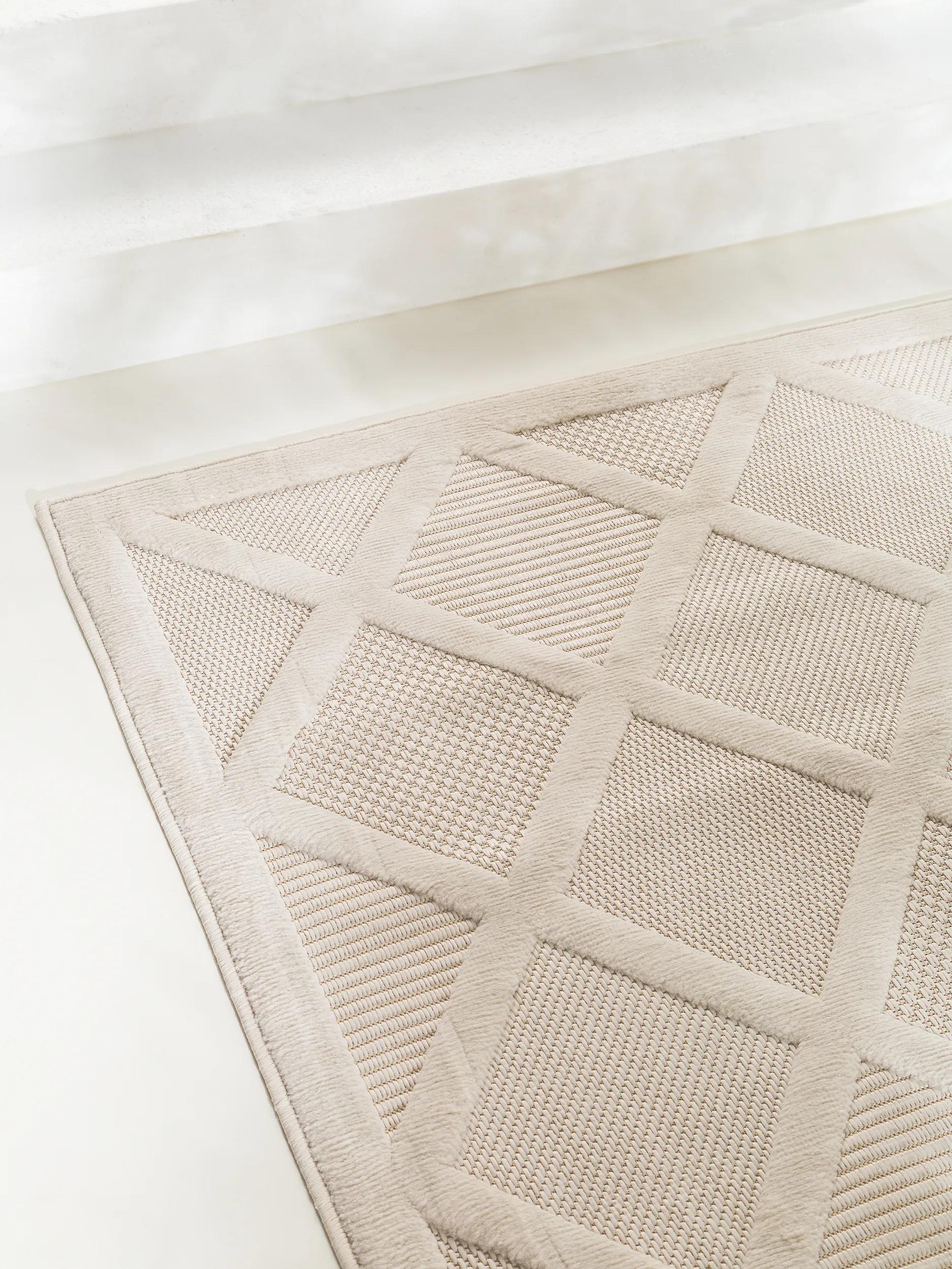 In- & Outdoor Rug Bonte Cream