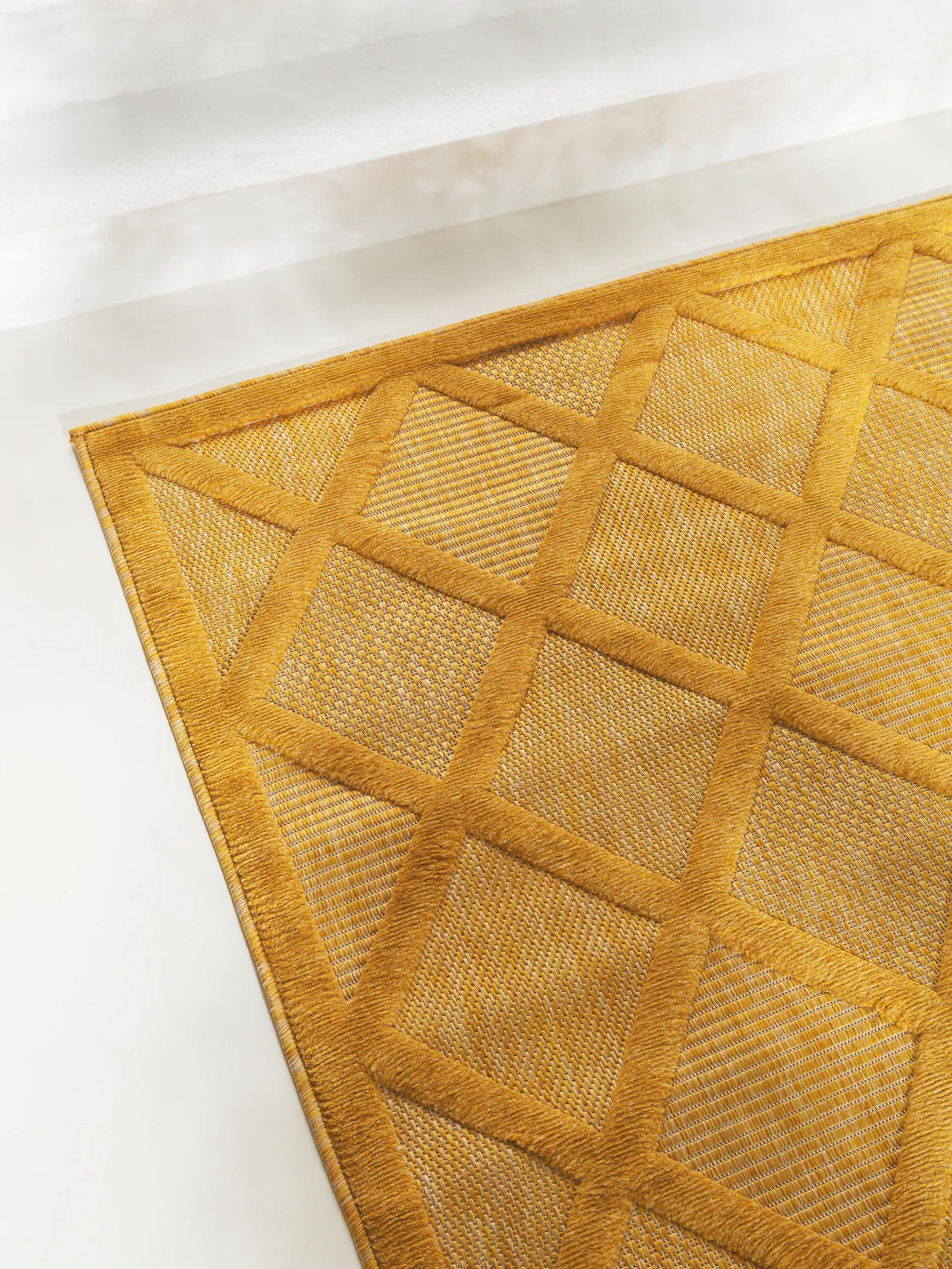 In- & Outdoor Rug Bonte Yellow