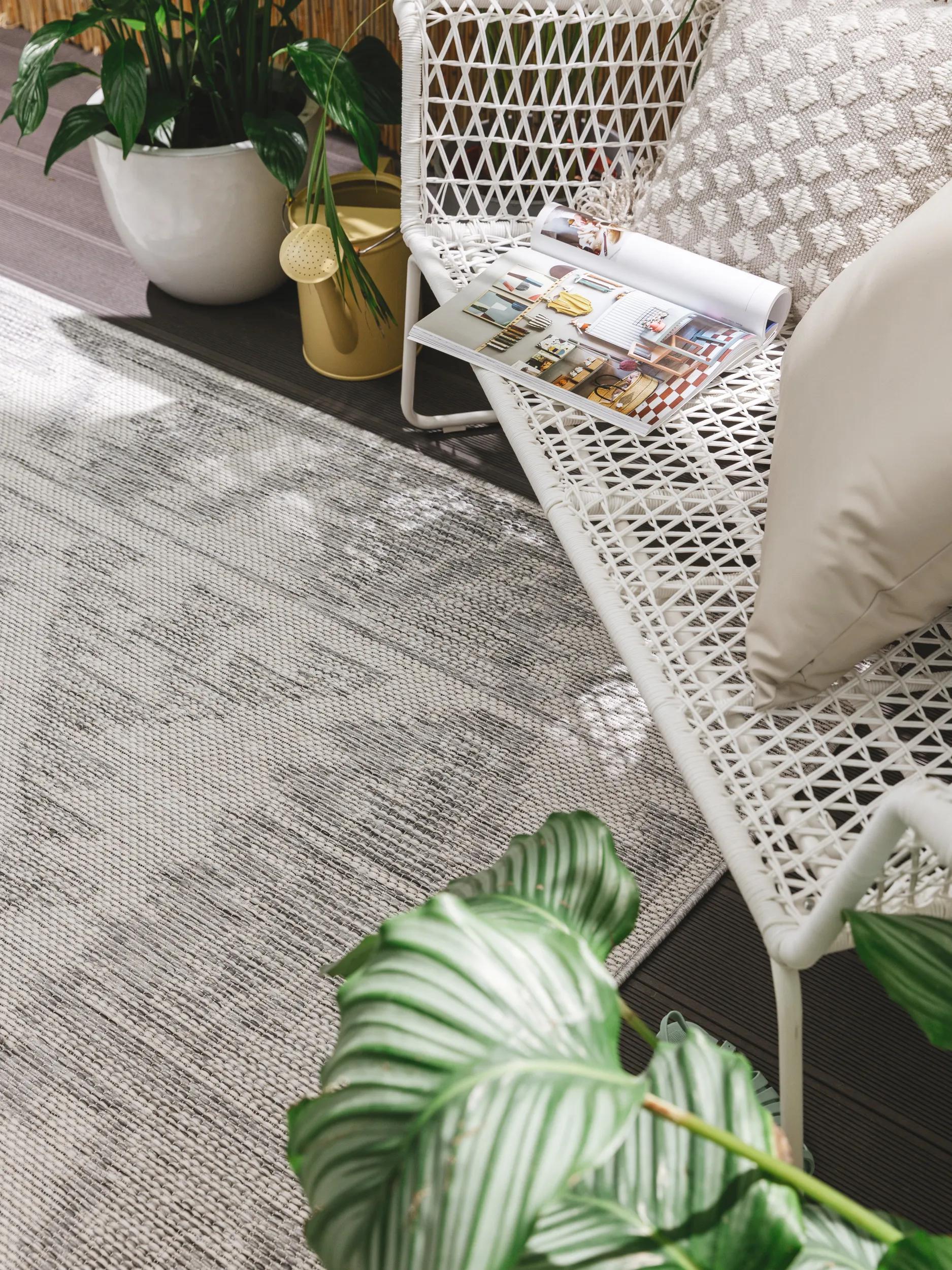 In- & Outdoor Rug Bronco Grey