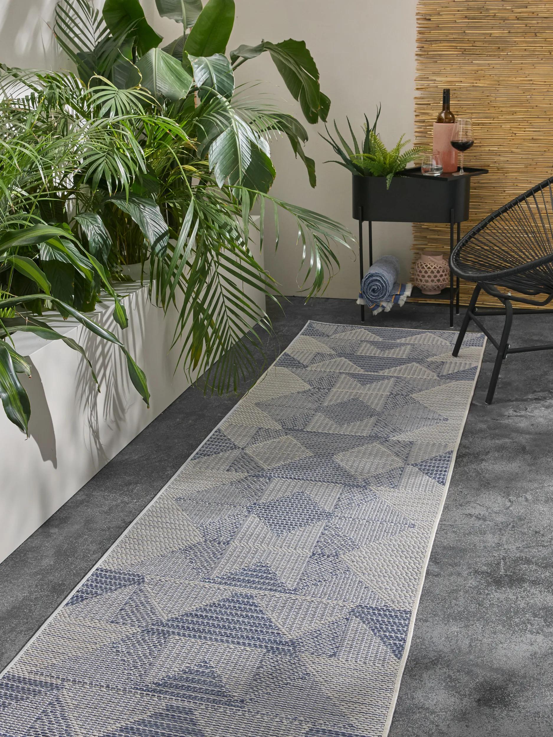 In- & Outdoor Runner Bronco Dark Blue