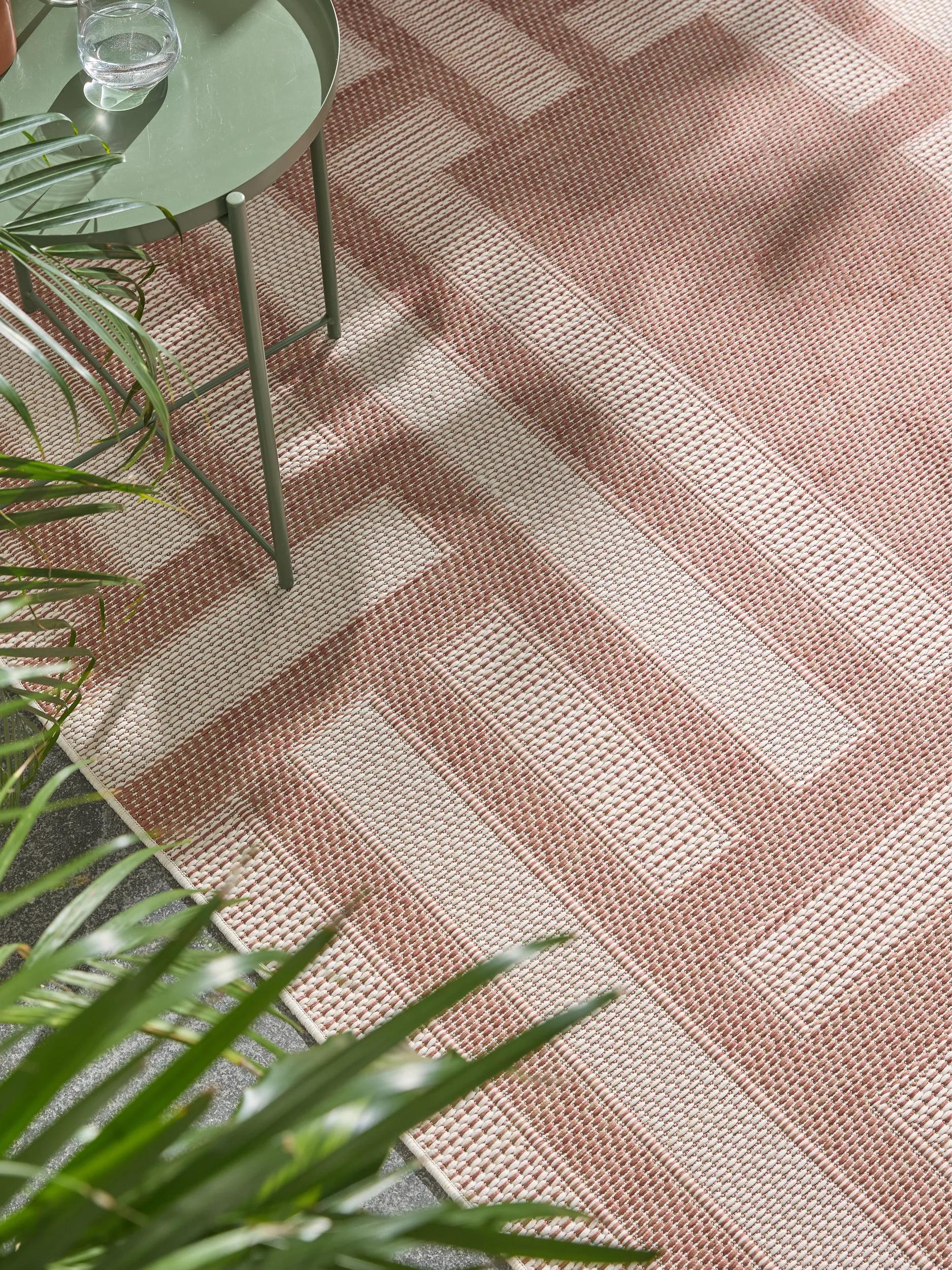In- & Outdoor Rug Bronco Terracotta