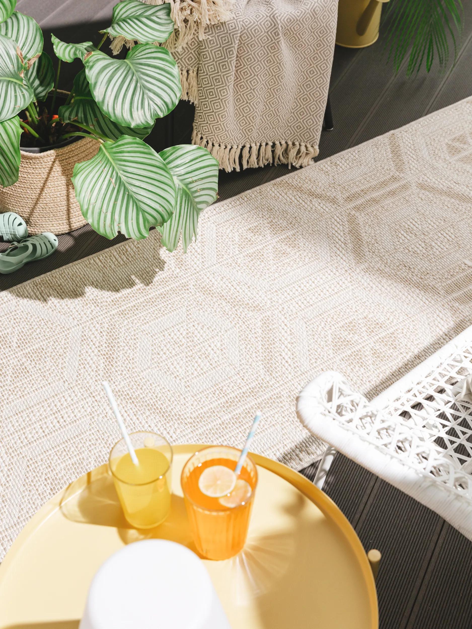 In- & Outdoor Runner Bronco Cream