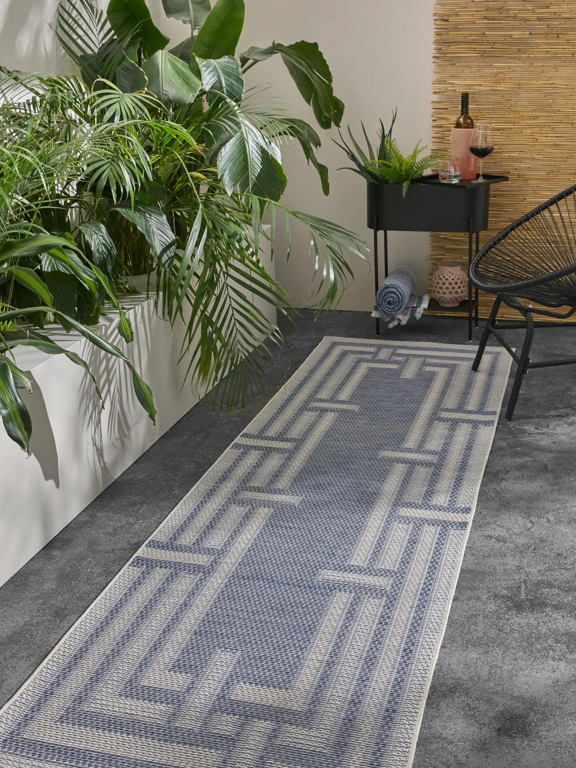 In- & Outdoor Runner Bronco Dark Blue