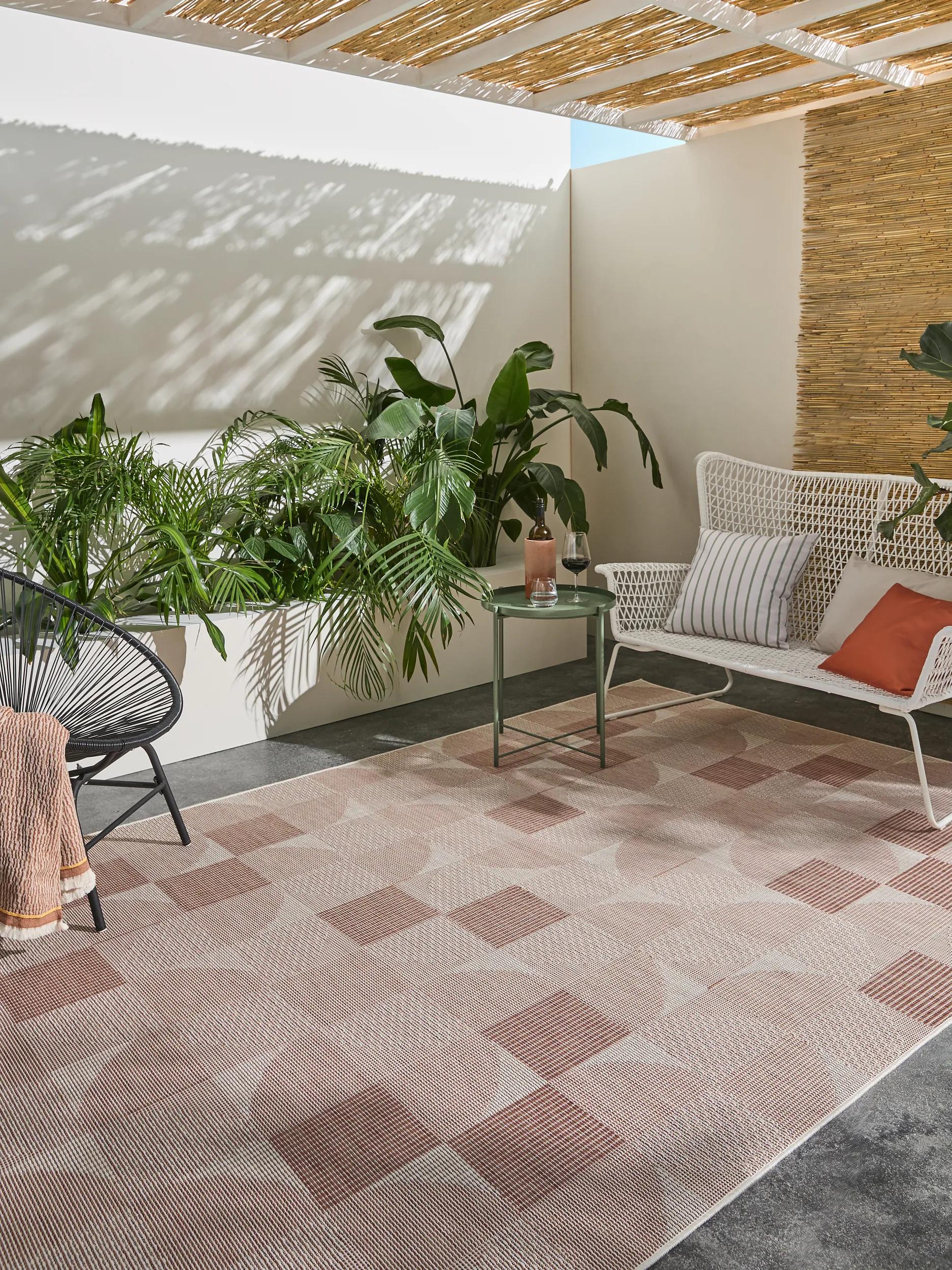 In- & Outdoor Rug Bronco Terracotta