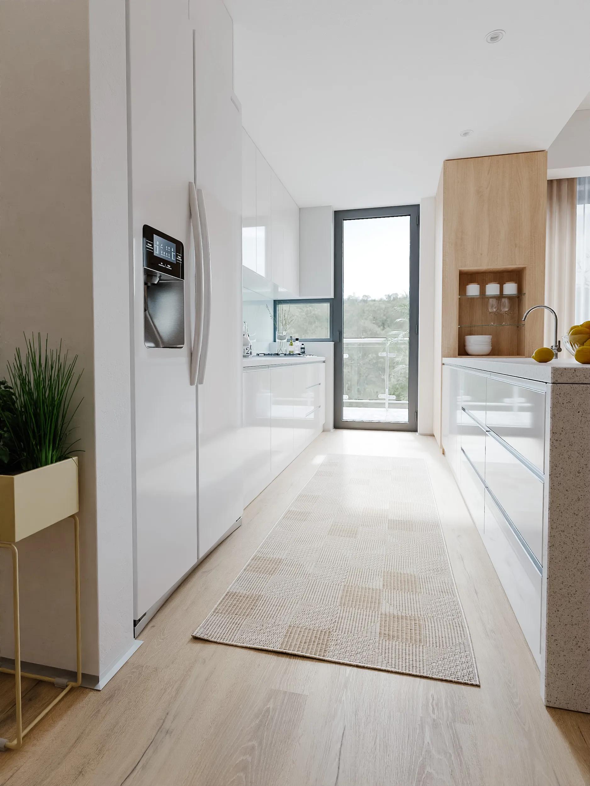 In- & Outdoor Runner Bronco Cream