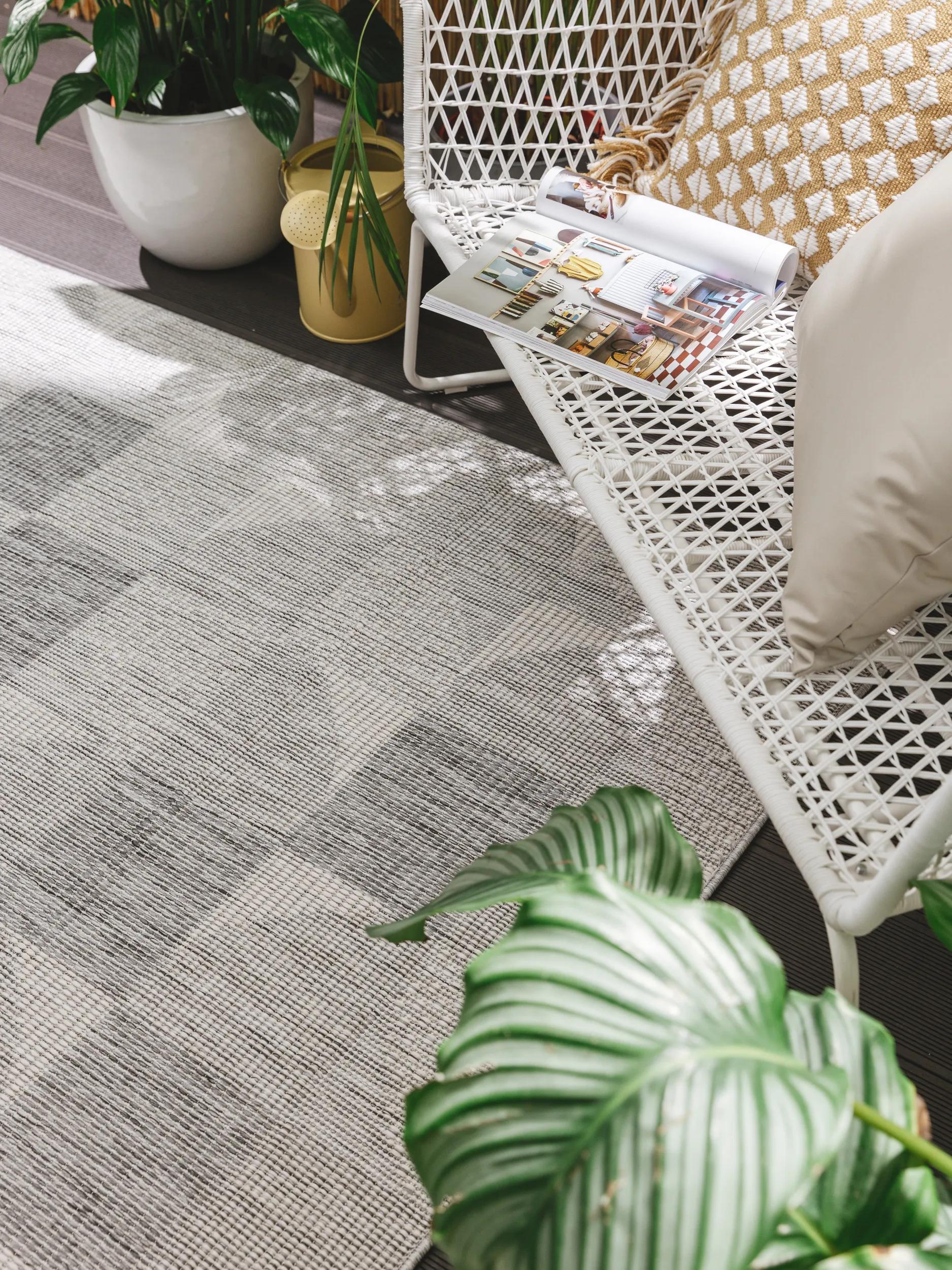 In- & Outdoor Rug Bronco Grey