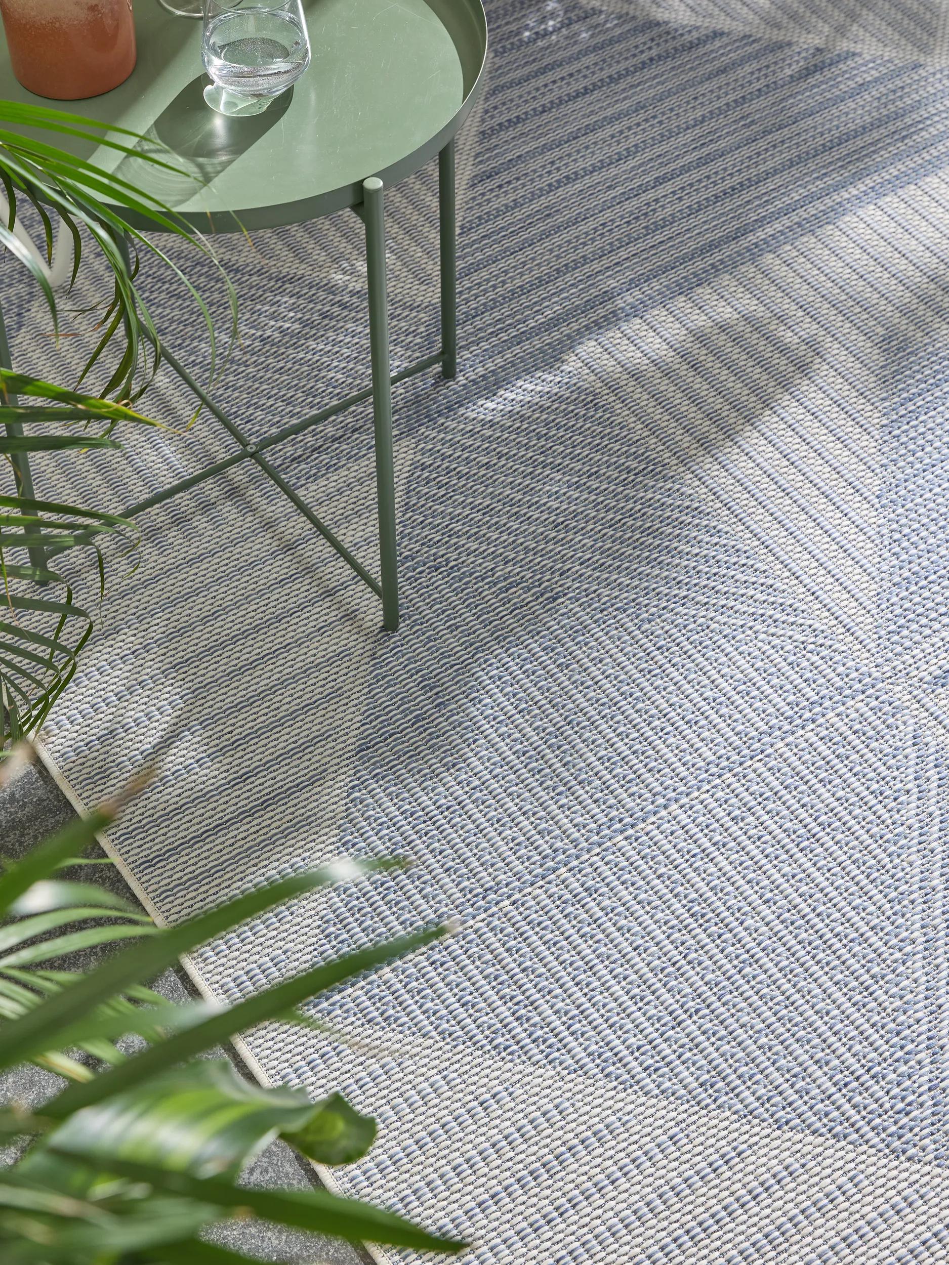 In- & Outdoor Rug Bronco Dark Blue