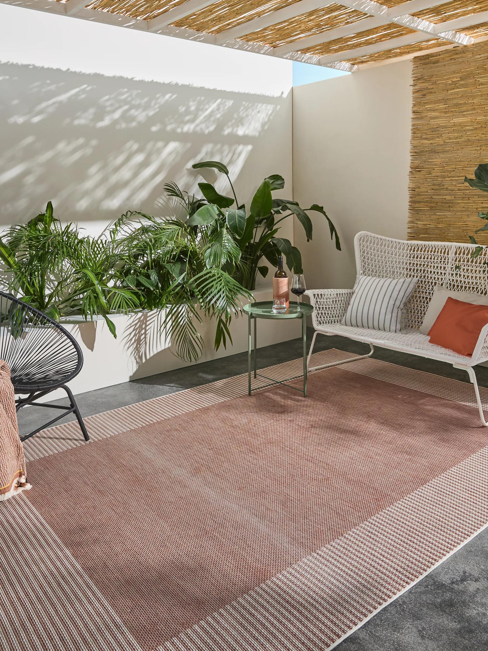 In- & Outdoor Rug Bronco Terracotta