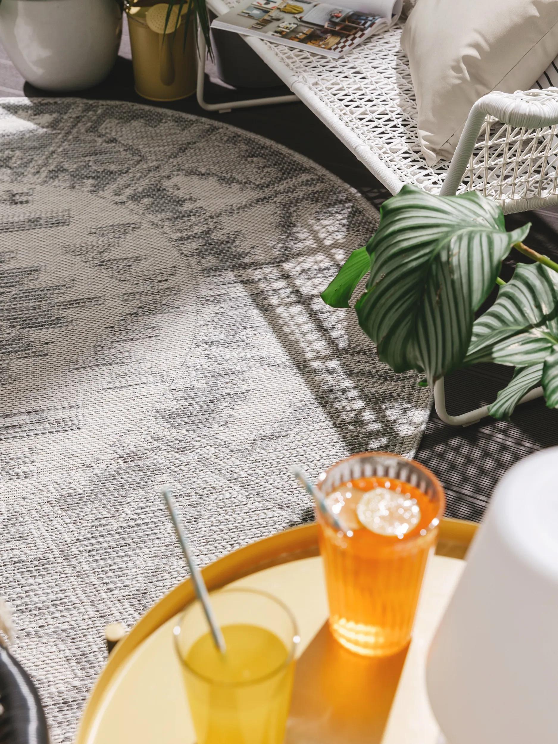 In- & Outdoor Rug Bronco Grey