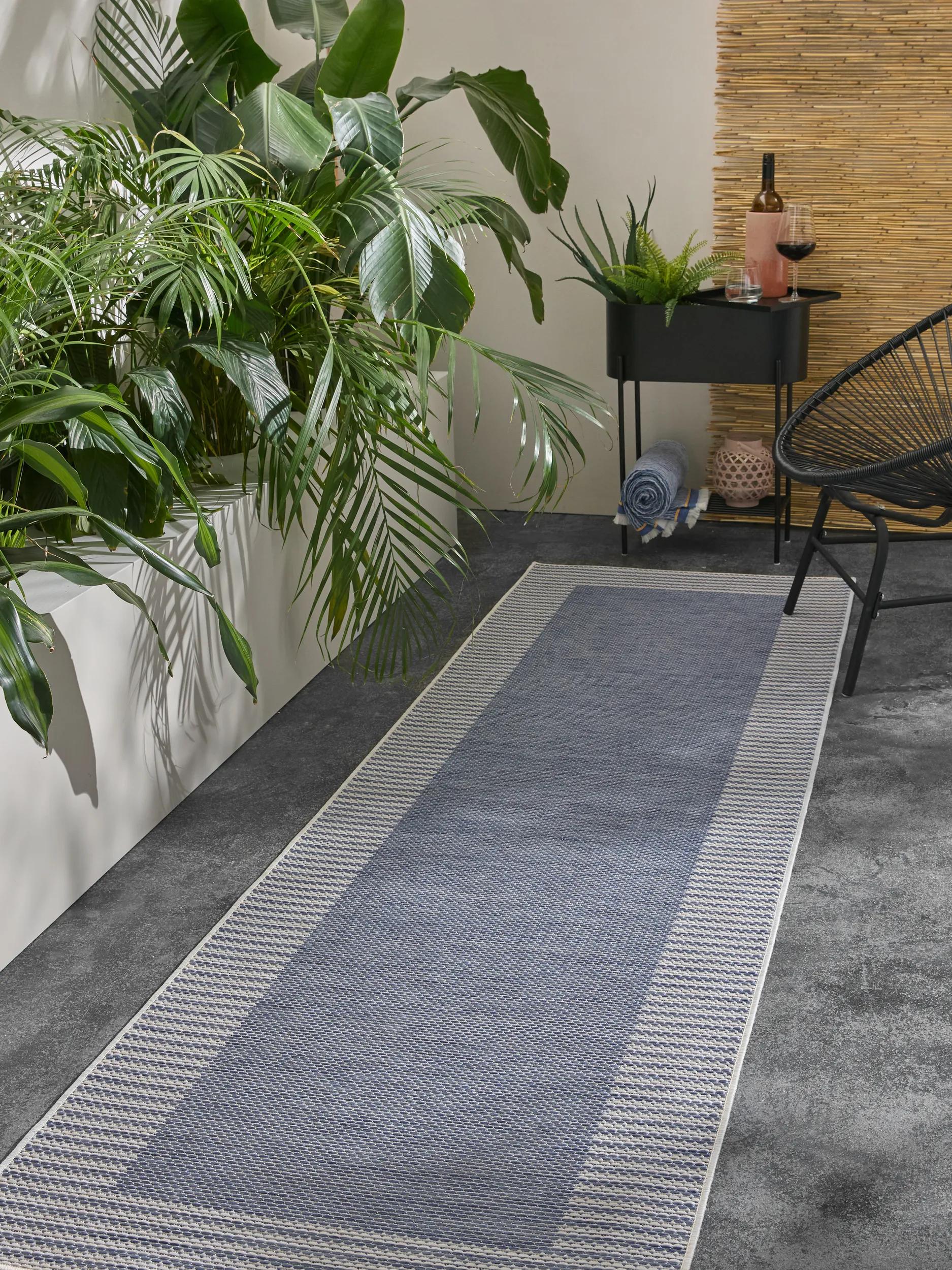 In- & Outdoor Runner Bronco Dark Blue