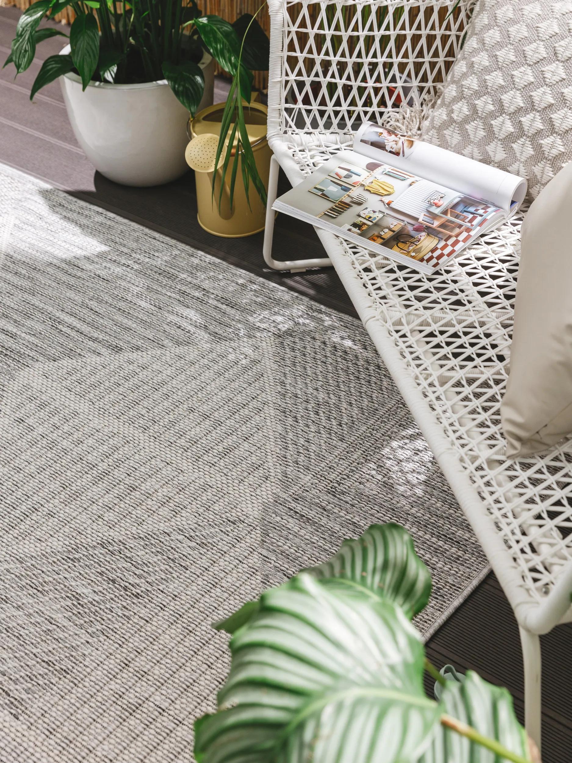 In- & Outdoor Rug Bronco Grey