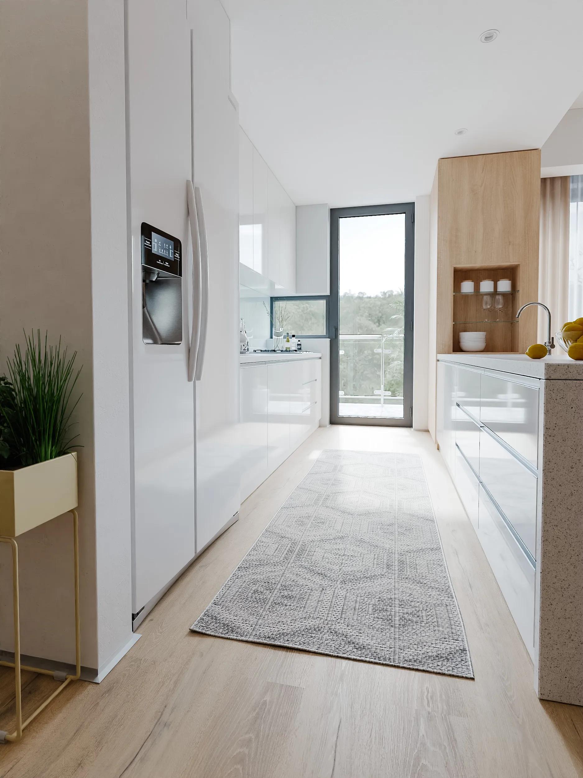 In- & Outdoor Runner Bronco Grey