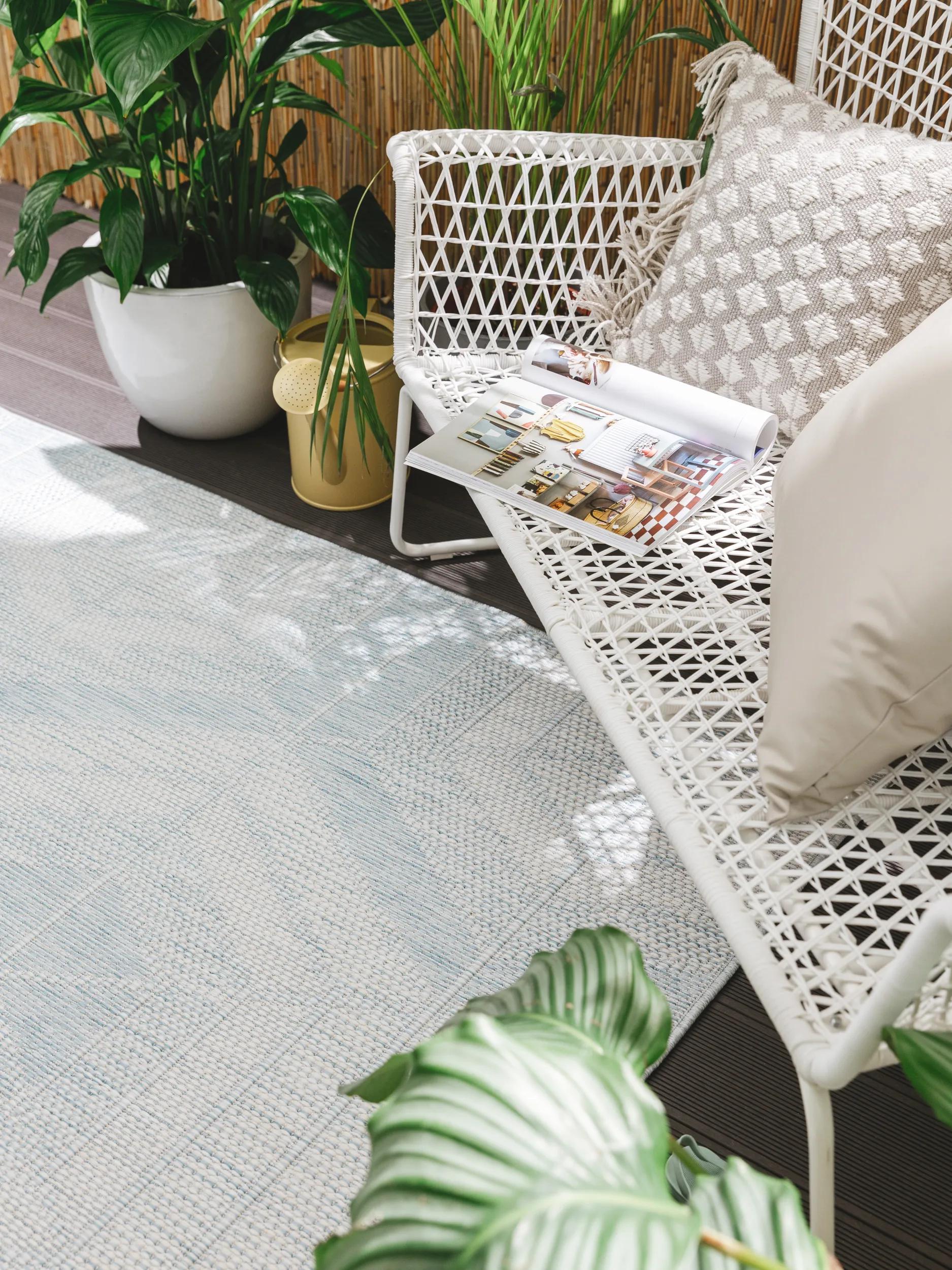 In- & Outdoor Rug Bronco Blue