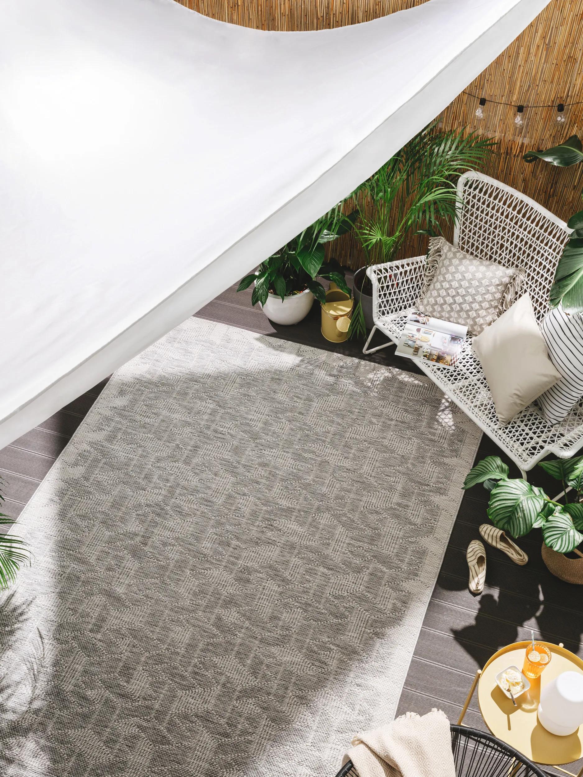 In- & Outdoor Rug Bronco Grey