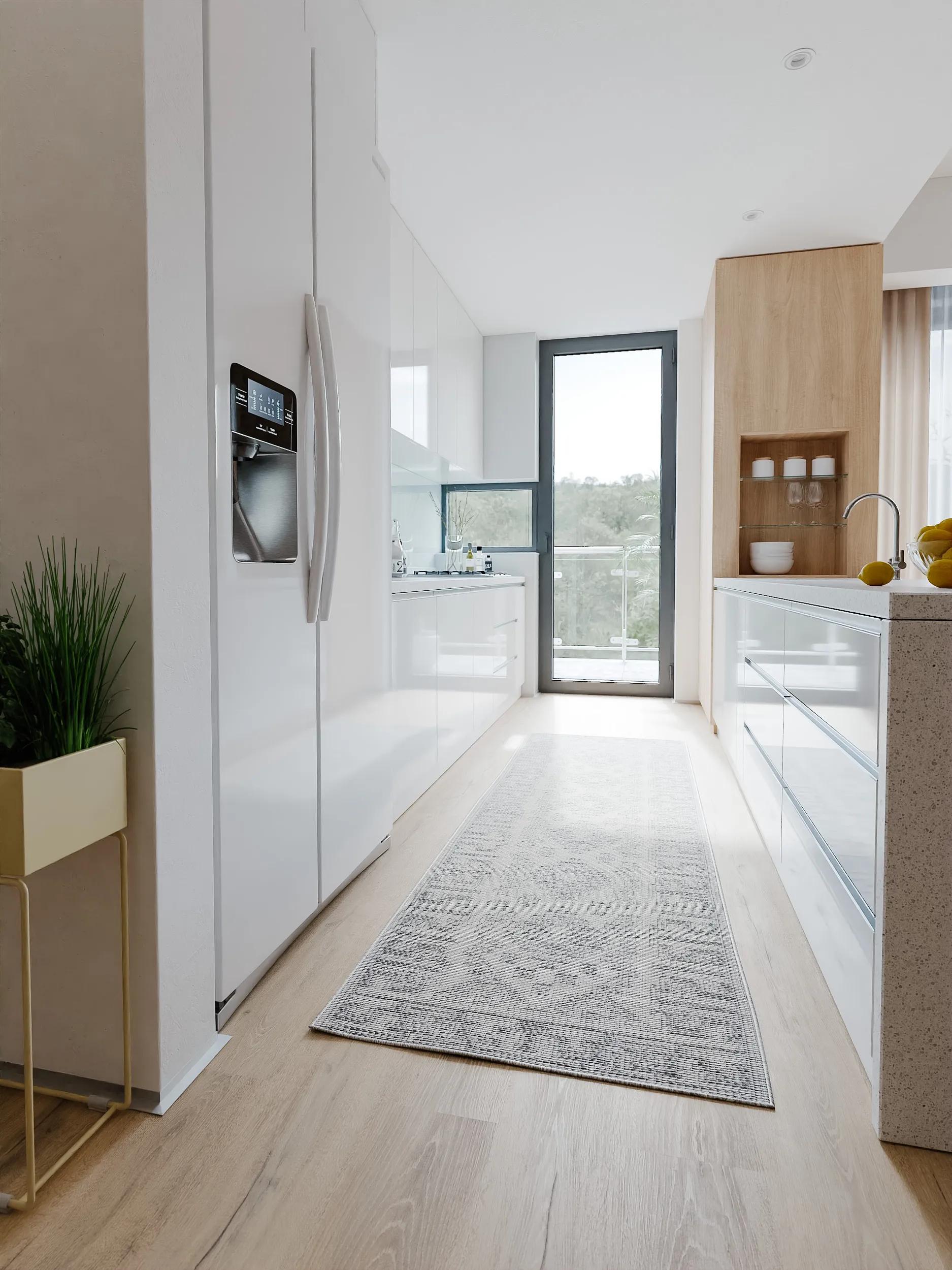 In- & Outdoor Runner Bronco Grey