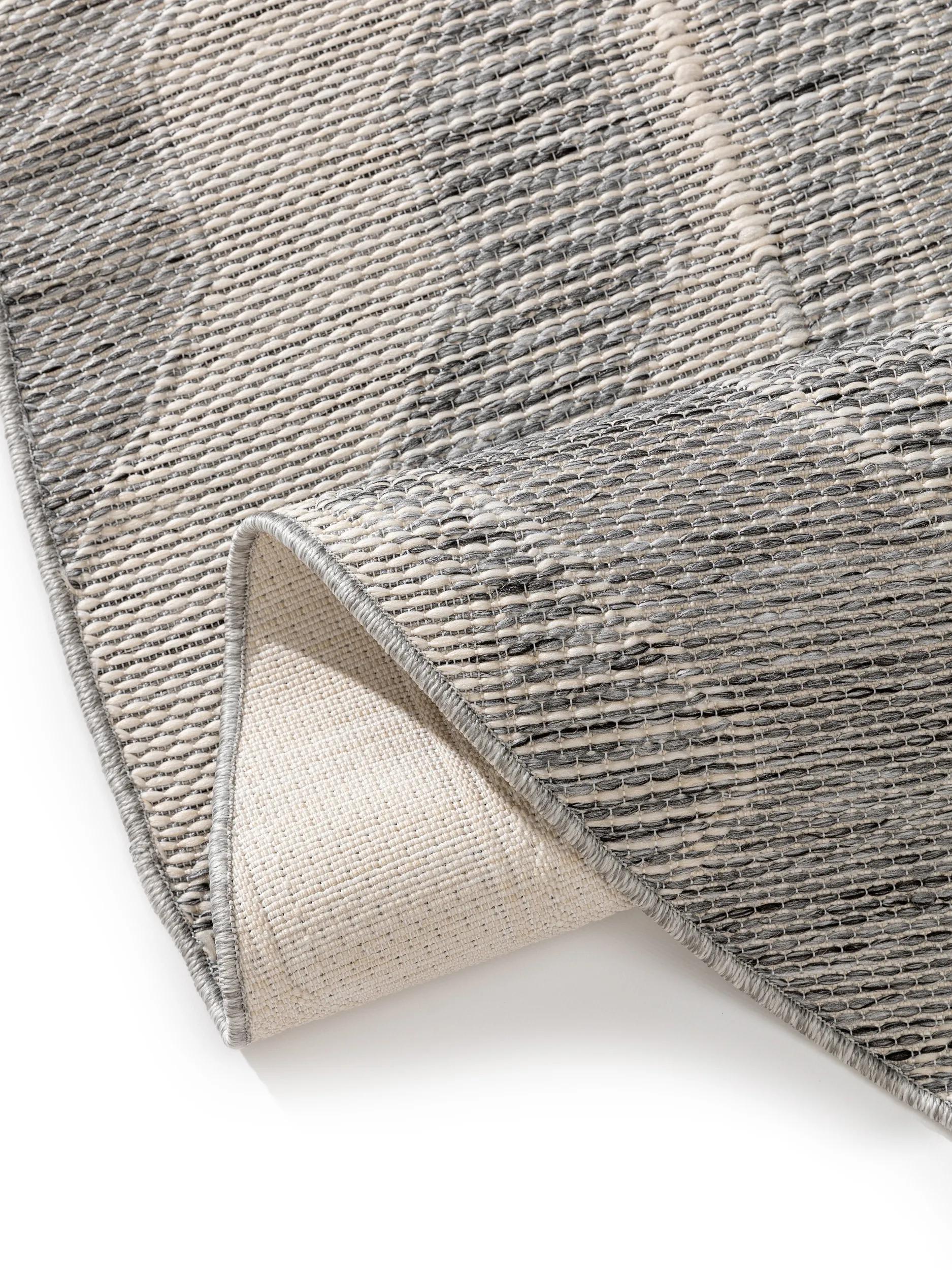 Alfombra para interior y exterior Bronco Gris