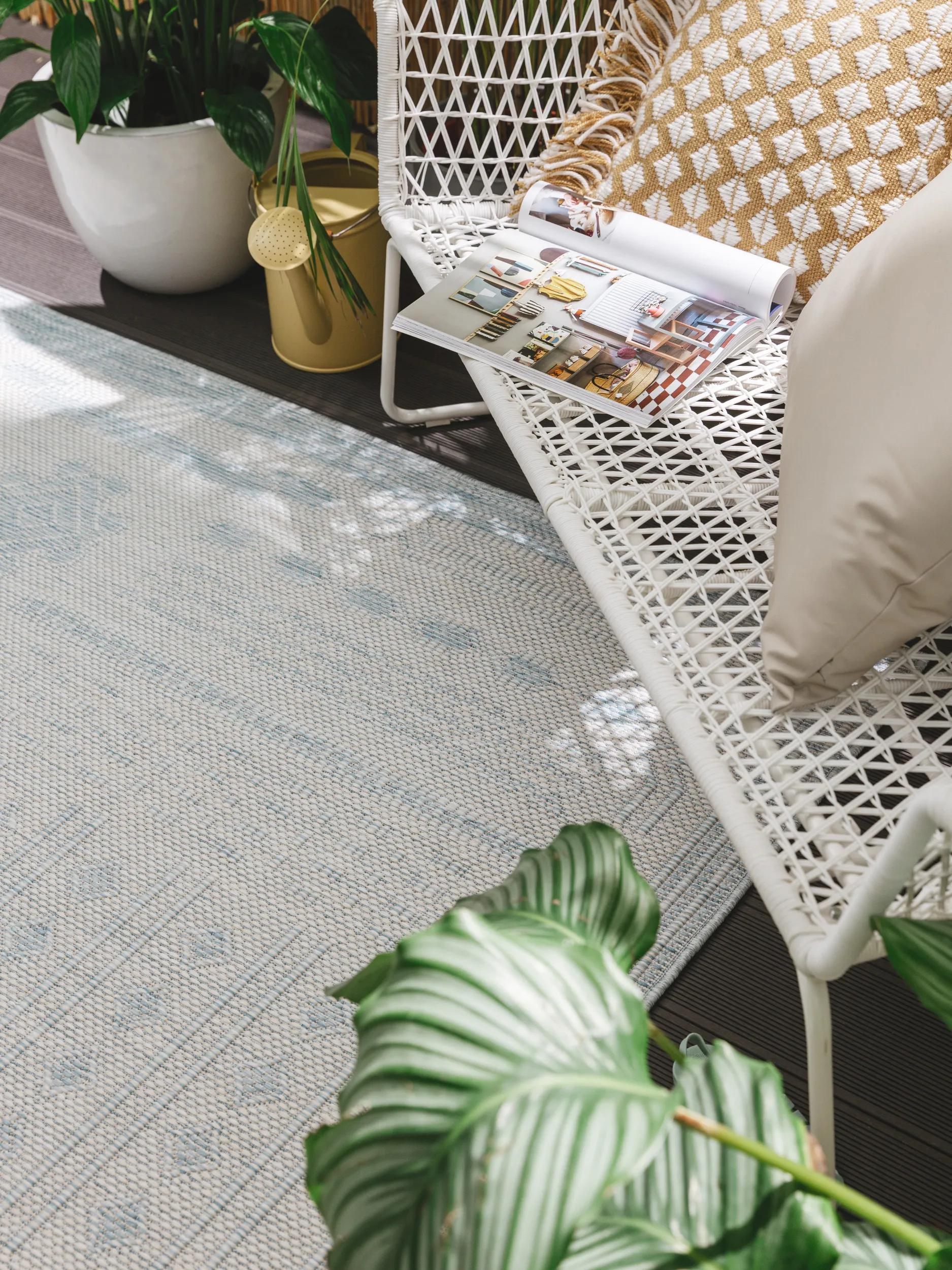 In- & Outdoor Rug Bronco Blue