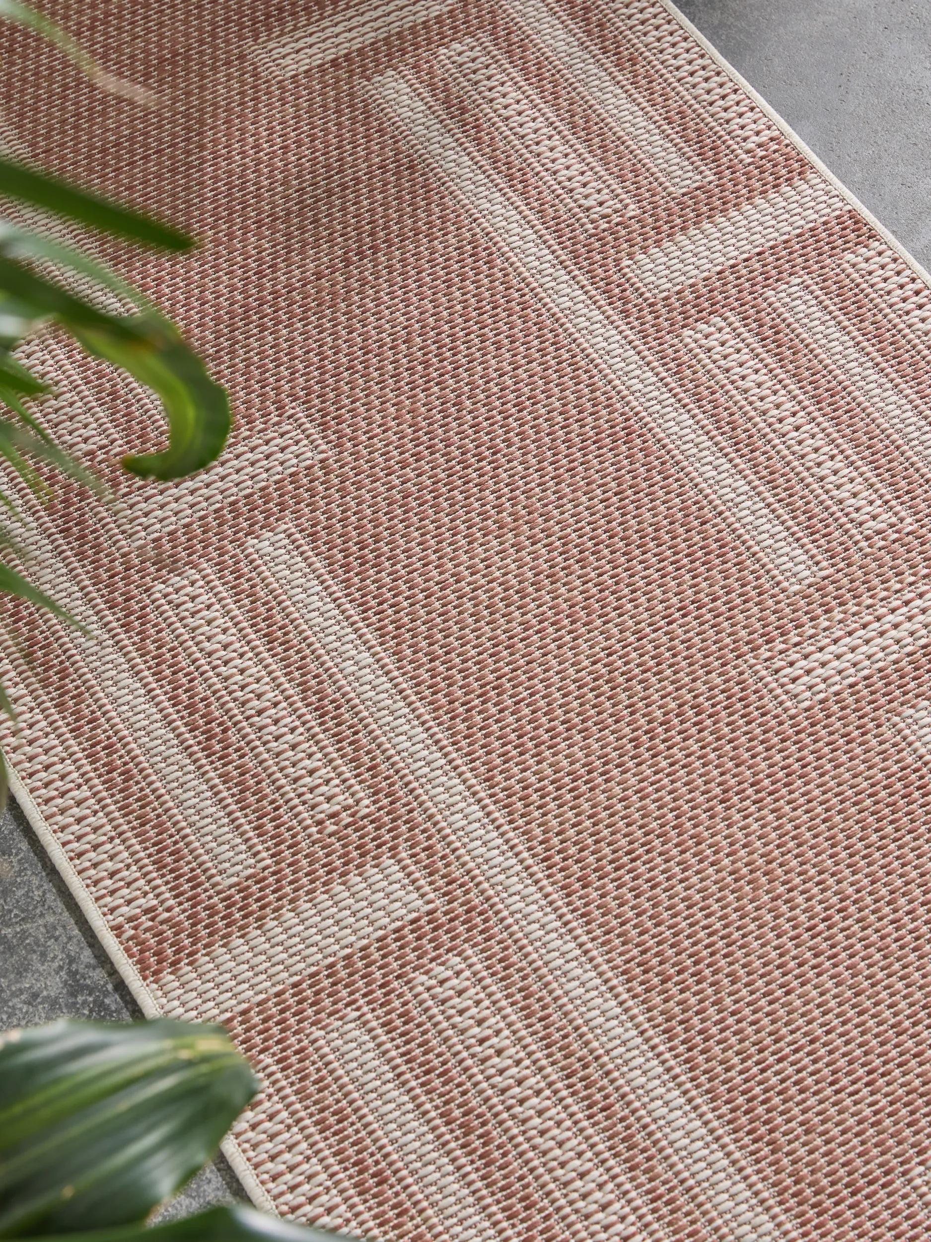 In- & Outdoor Runner Bronco Terracotta