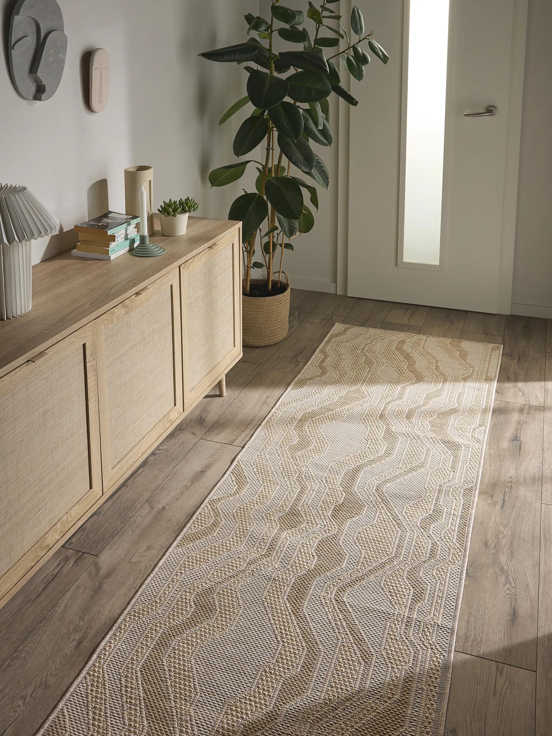 In- & Outdoor Runner Bronco Cream