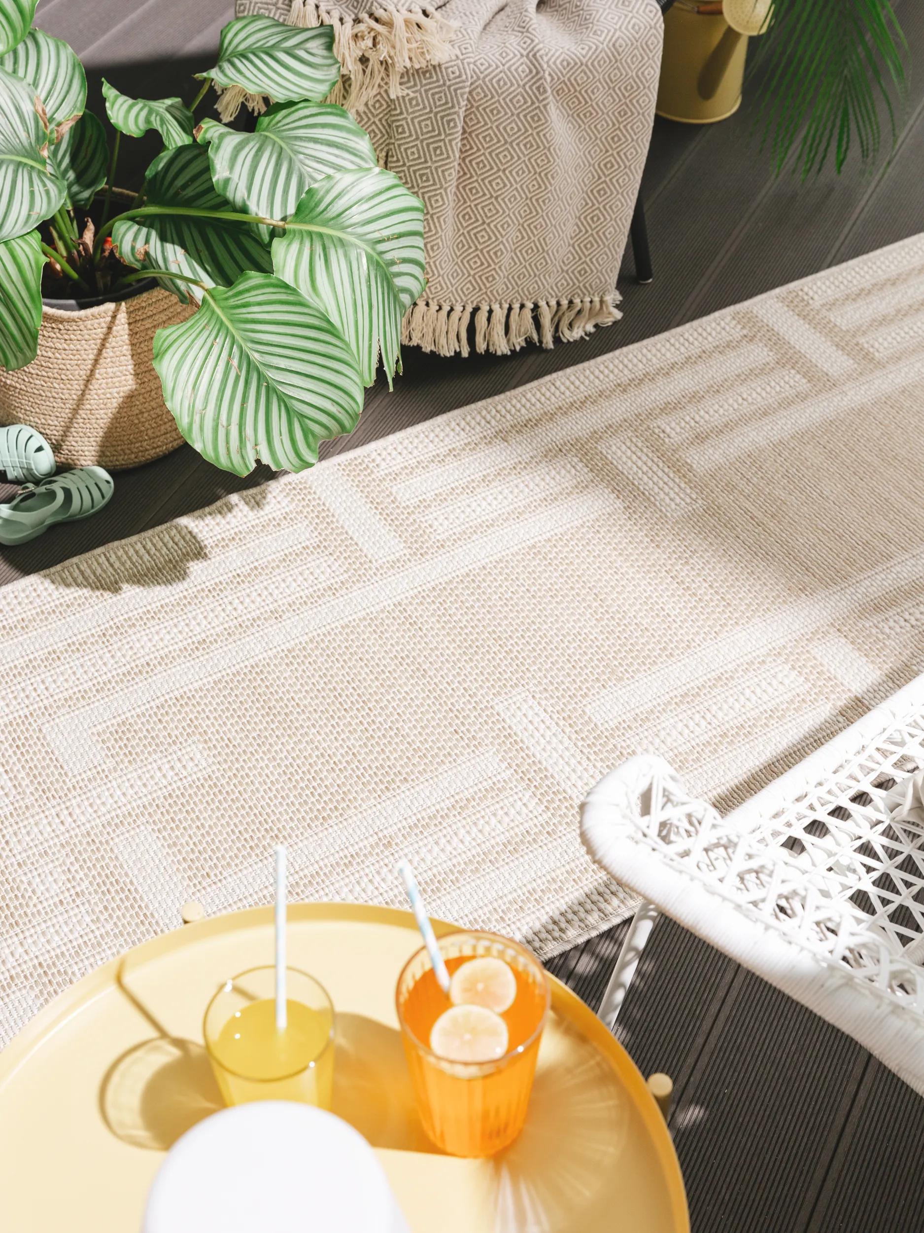 In- & Outdoor Runner Bronco Cream