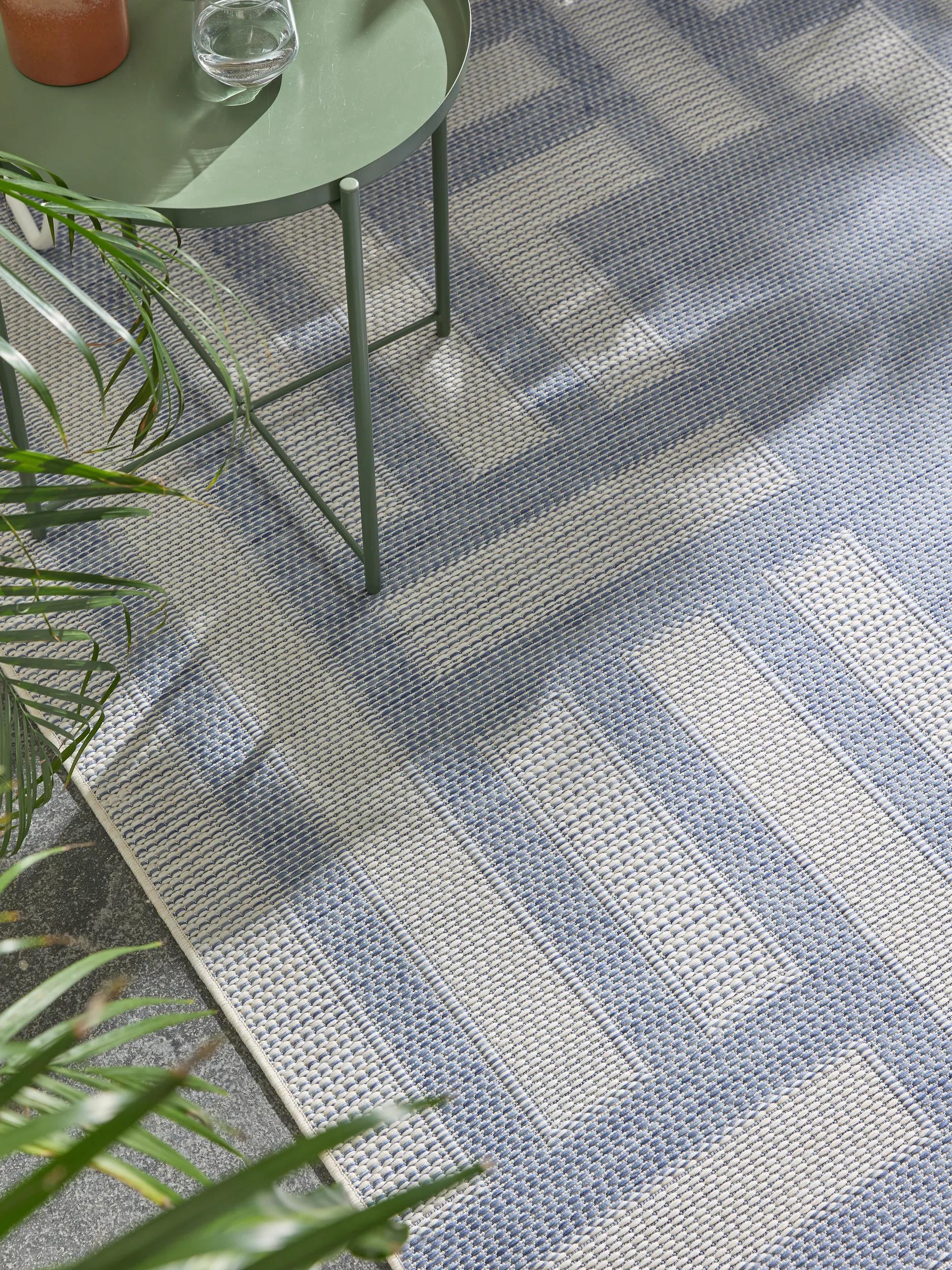 In- & Outdoor Rug Bronco Dark Blue