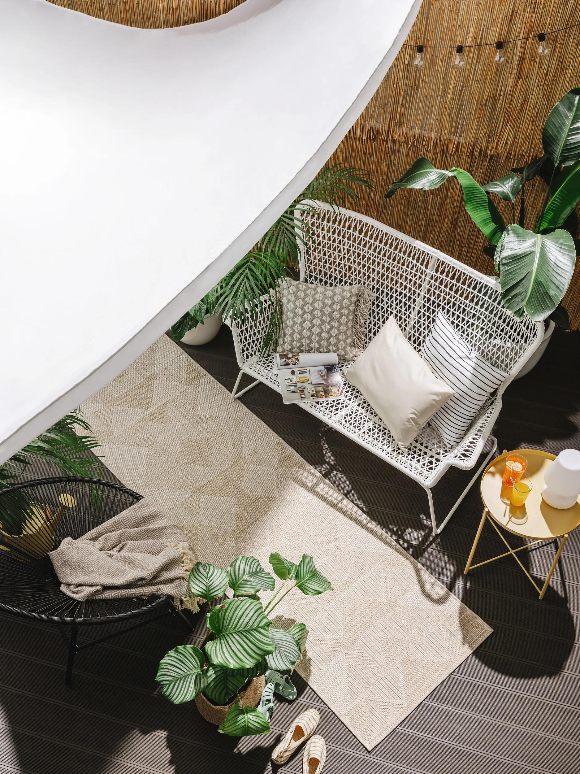 In- & Outdoor Runner Bronco Cream