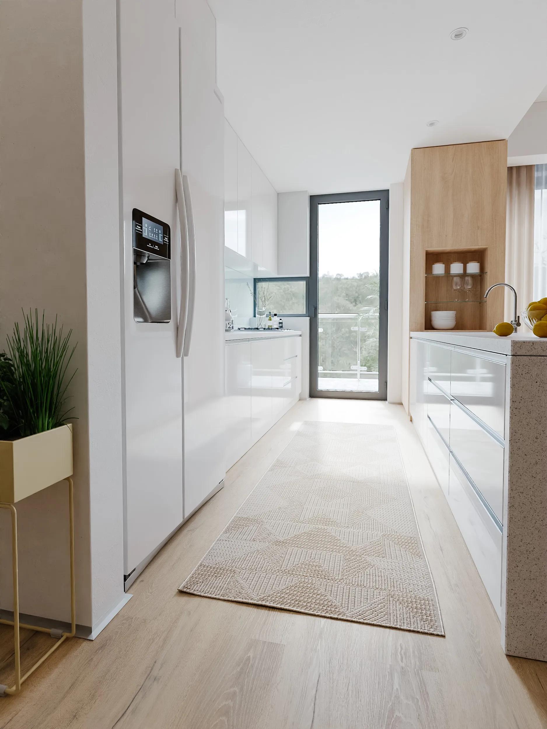 In- & Outdoor Runner Bronco Cream