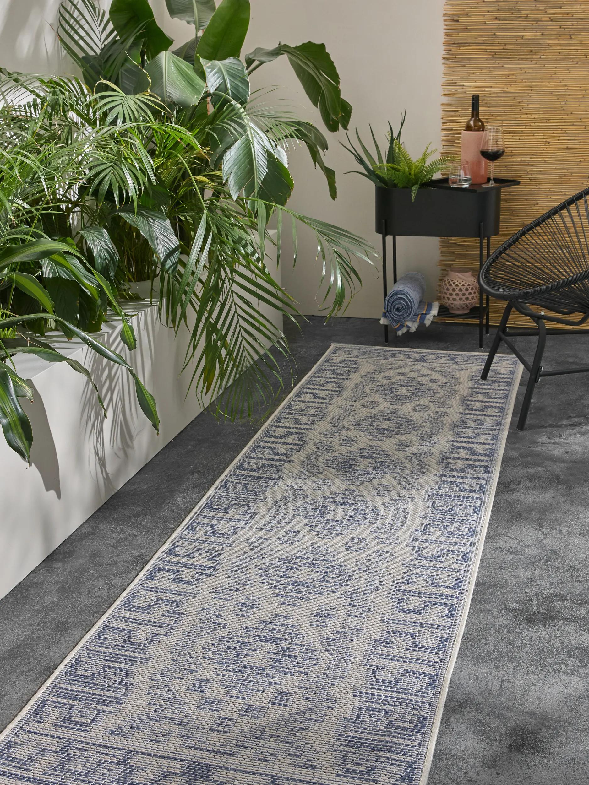 In- & Outdoor Runner Bronco Dark Blue