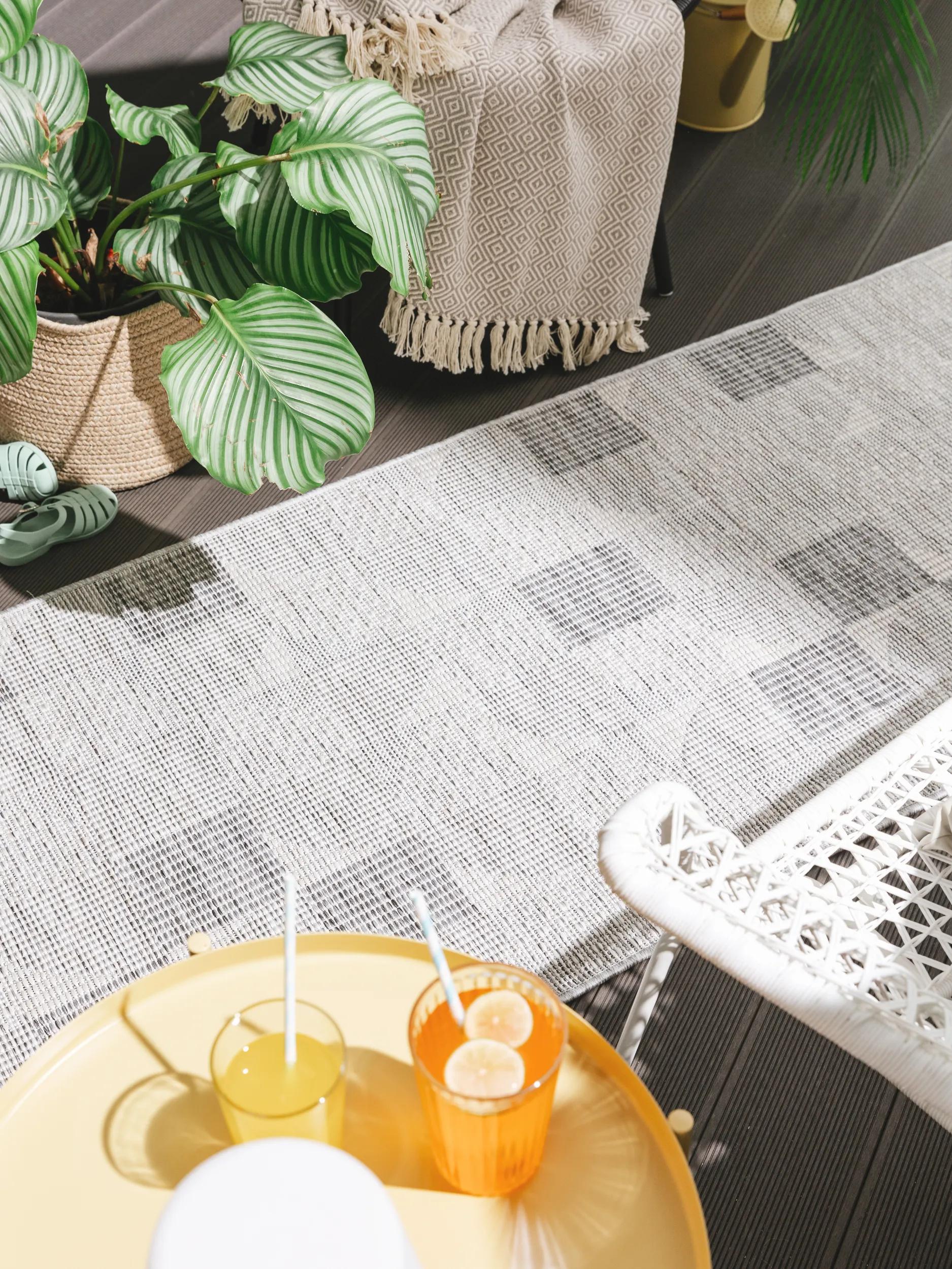 In- & Outdoor Runner Bronco Grey