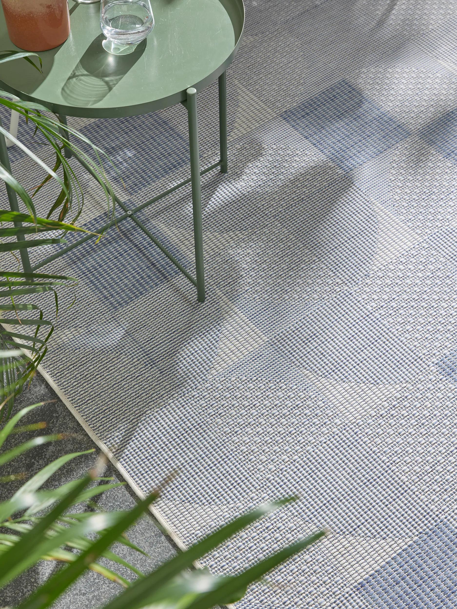 In- & Outdoor Rug Bronco Dark Blue