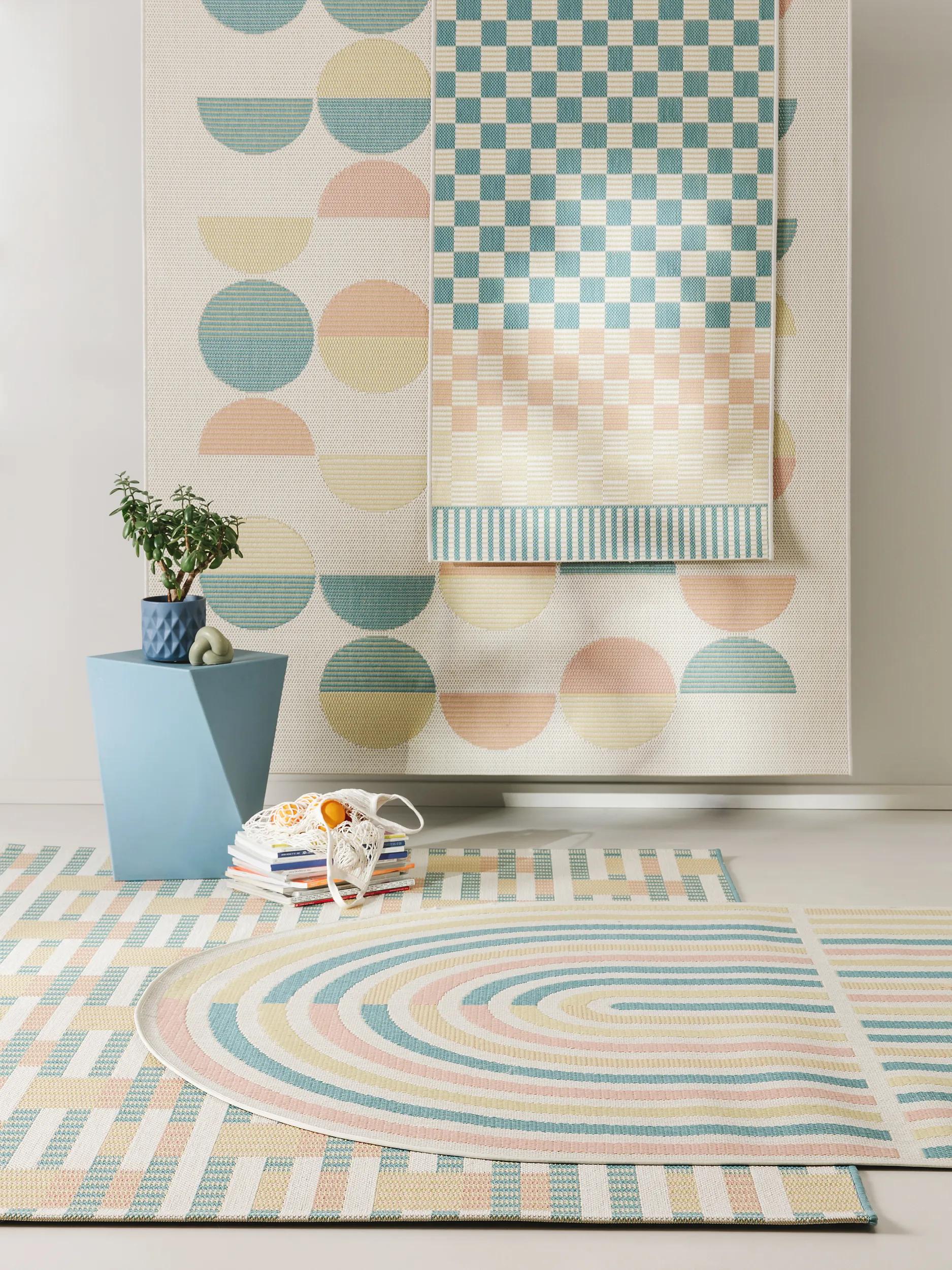 In- & Outdoor Runner Candy Multicolour