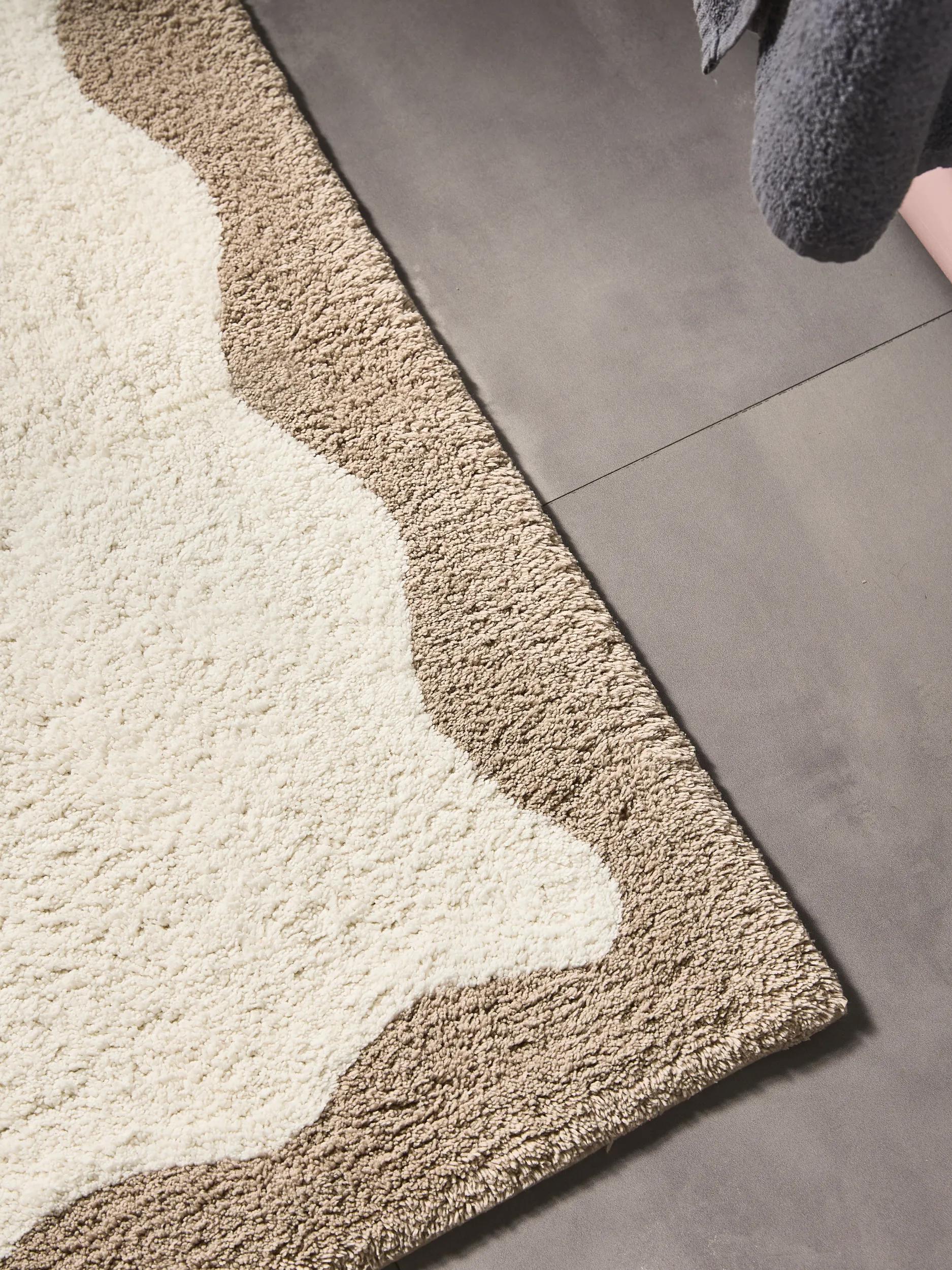 Bath Rug Cara Cream/Beige