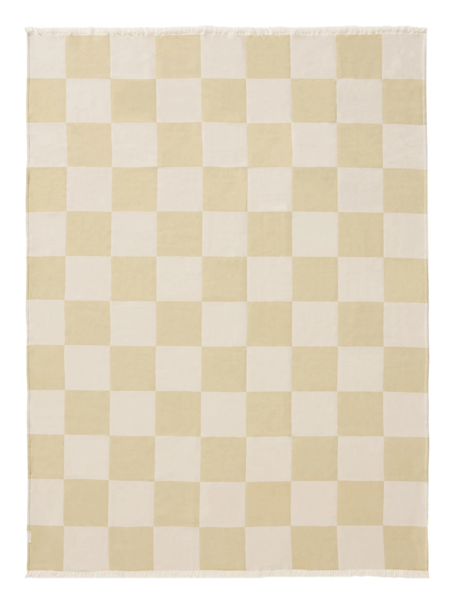 Cotton blanket Caro Green