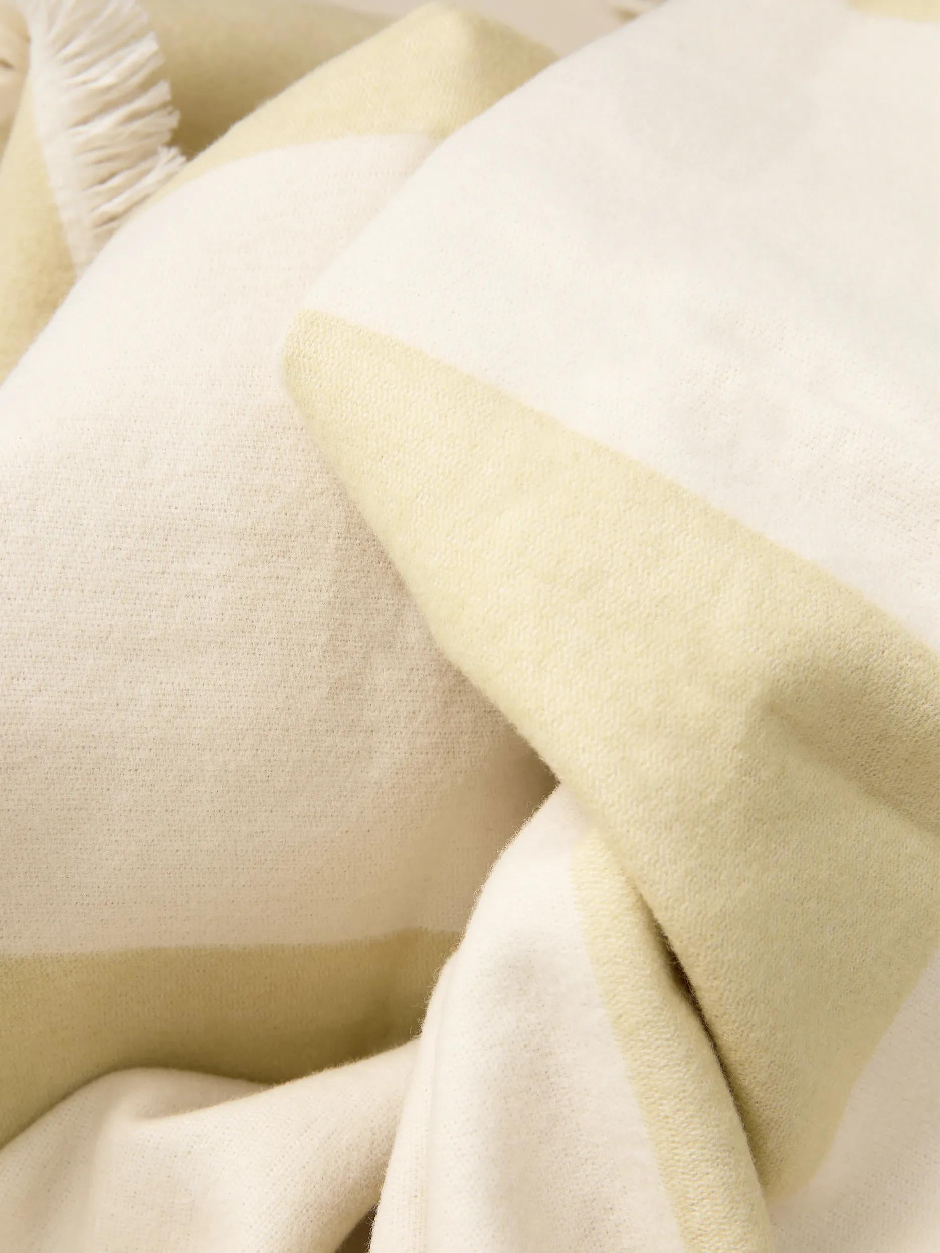 Cotton blanket Caro Green