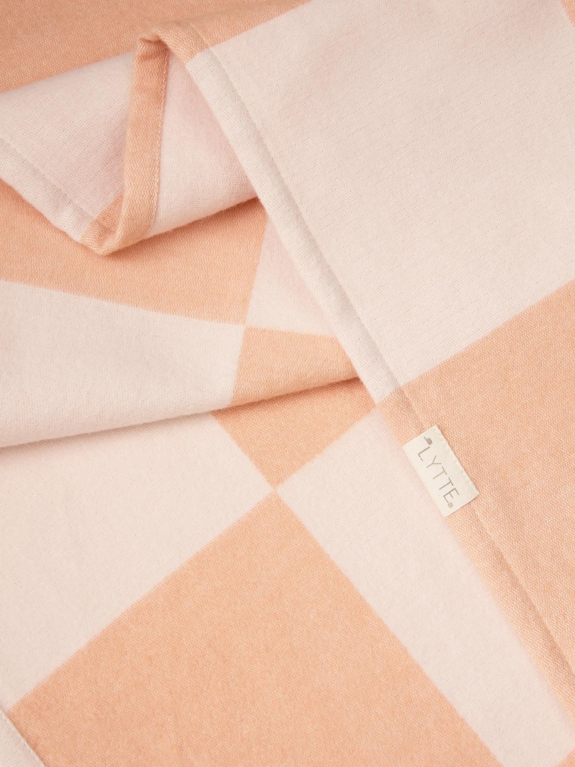 Cotton blanket Caro Rose