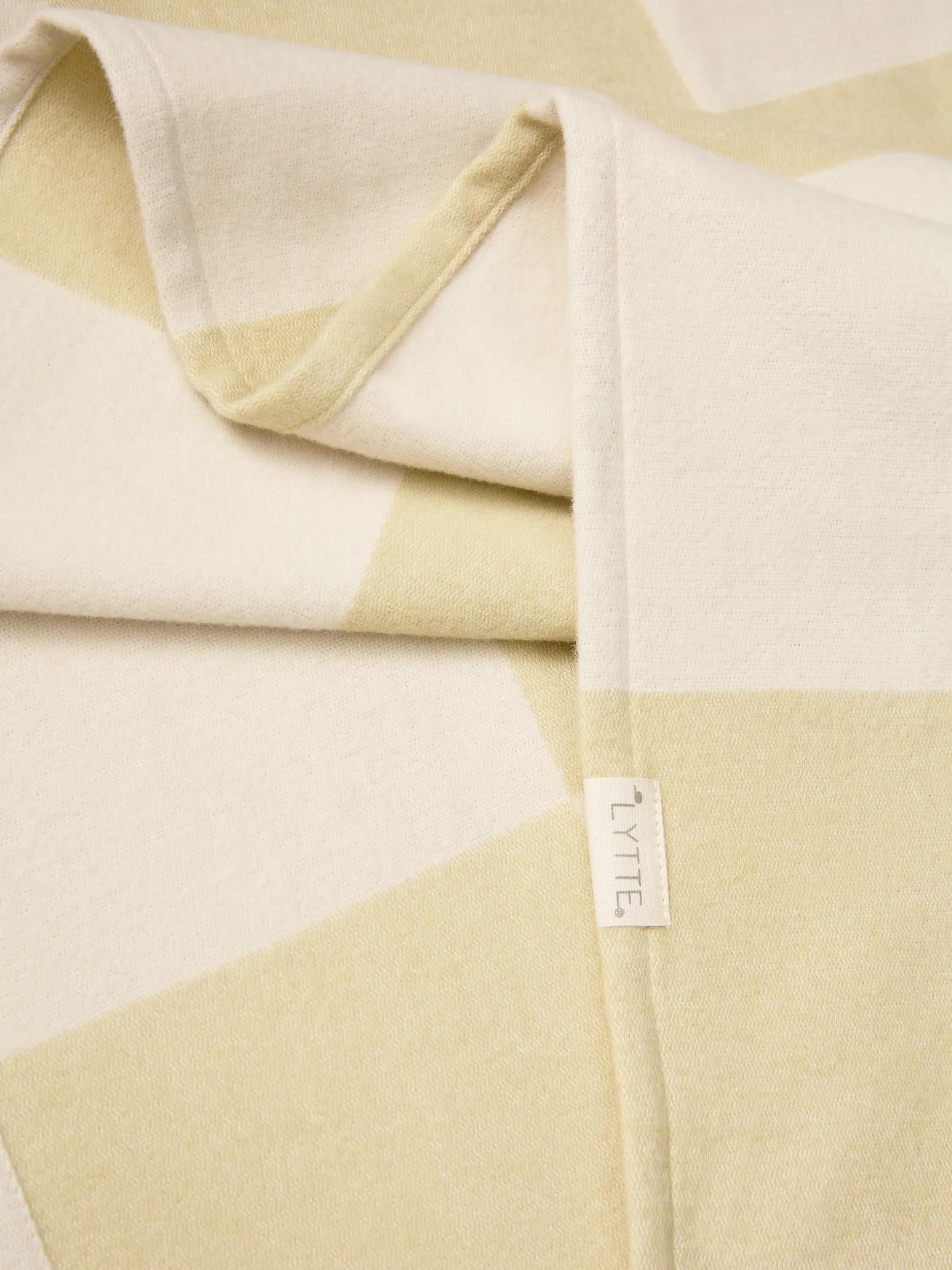 Cotton blanket Caro Green