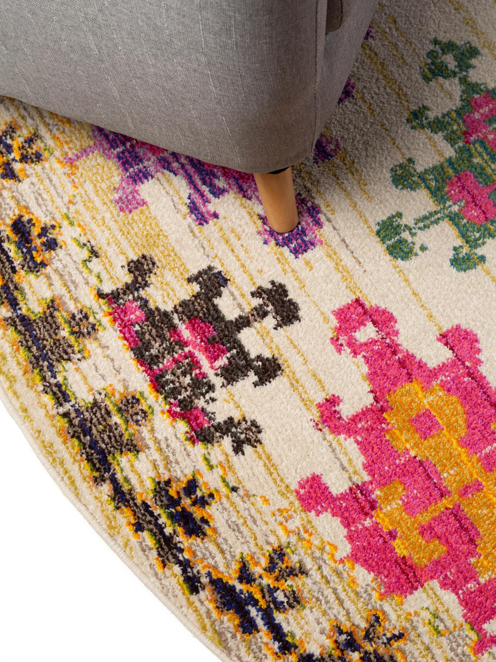 Alfombra Casa Multicolor/Beige